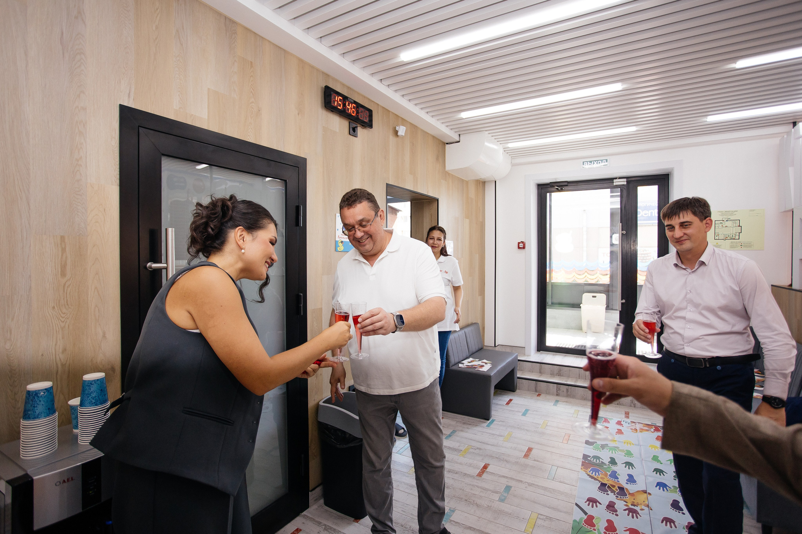 Открытие бассейна. Фотограф в Иркутске