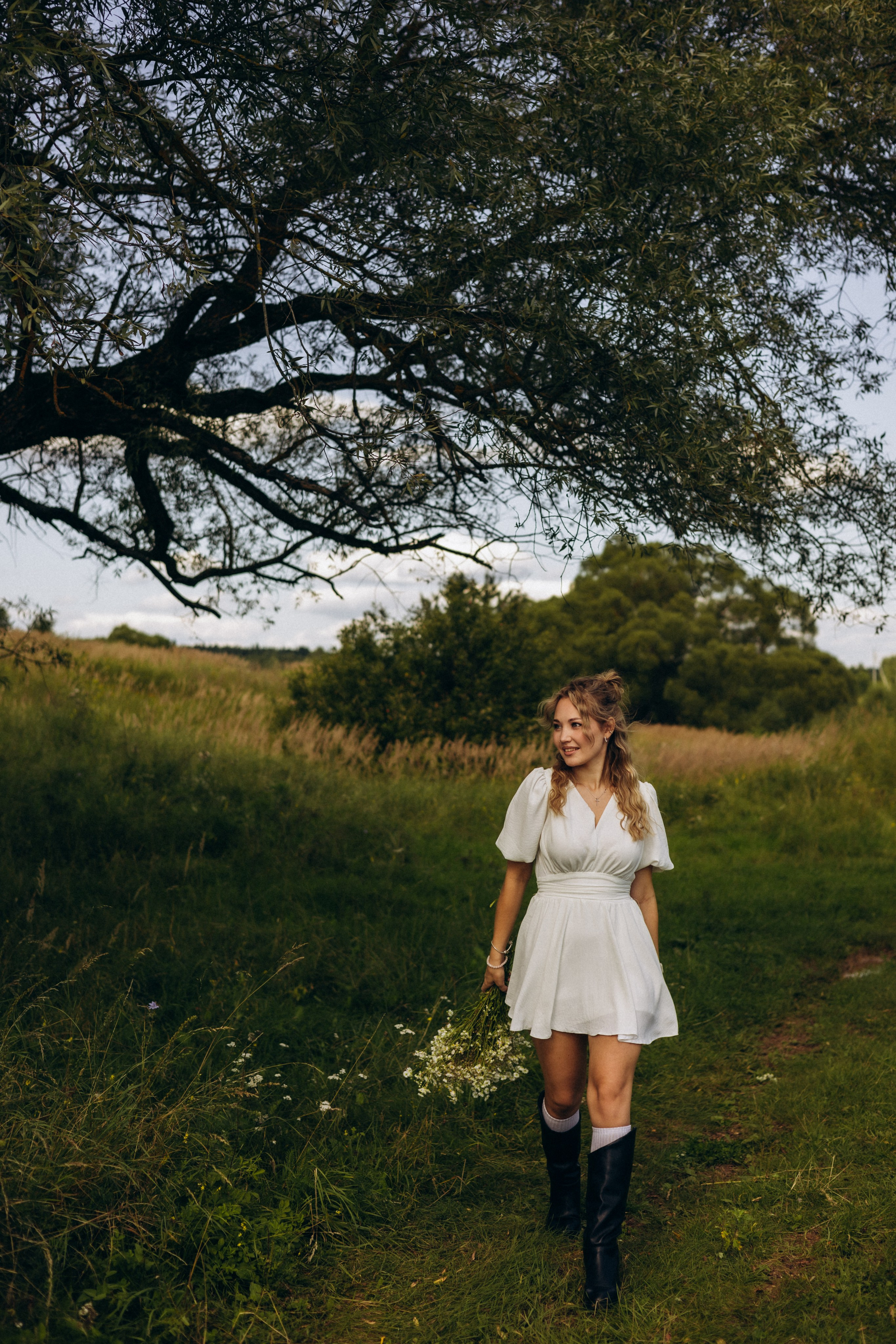Женский портрет (15.08.2025) д. Величково (Калужская обл.). Надежда Стар семейный и церковный фотограф в Жукове и Калужской области