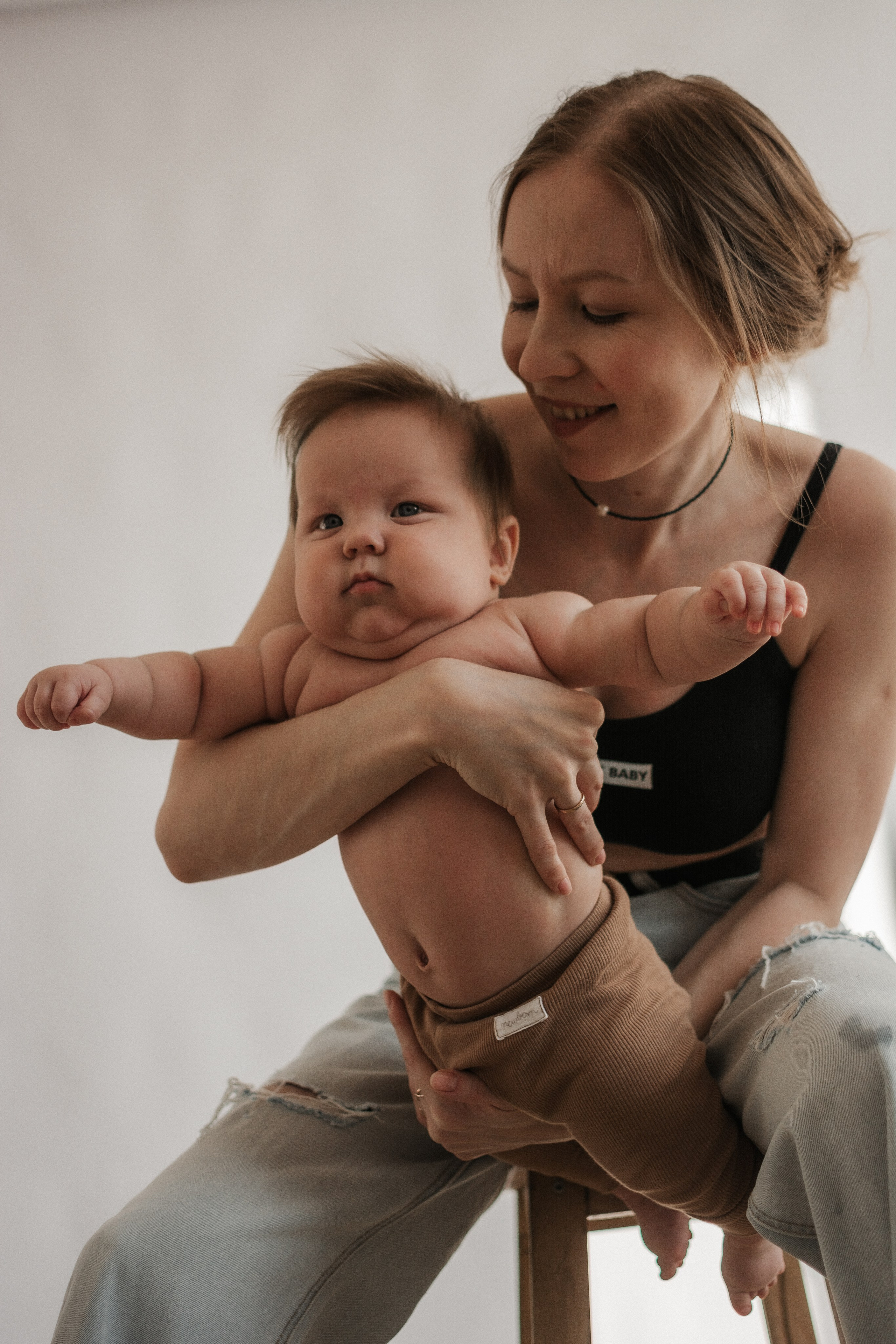 Мама+малыш в студии. Alenasokolowa.ru