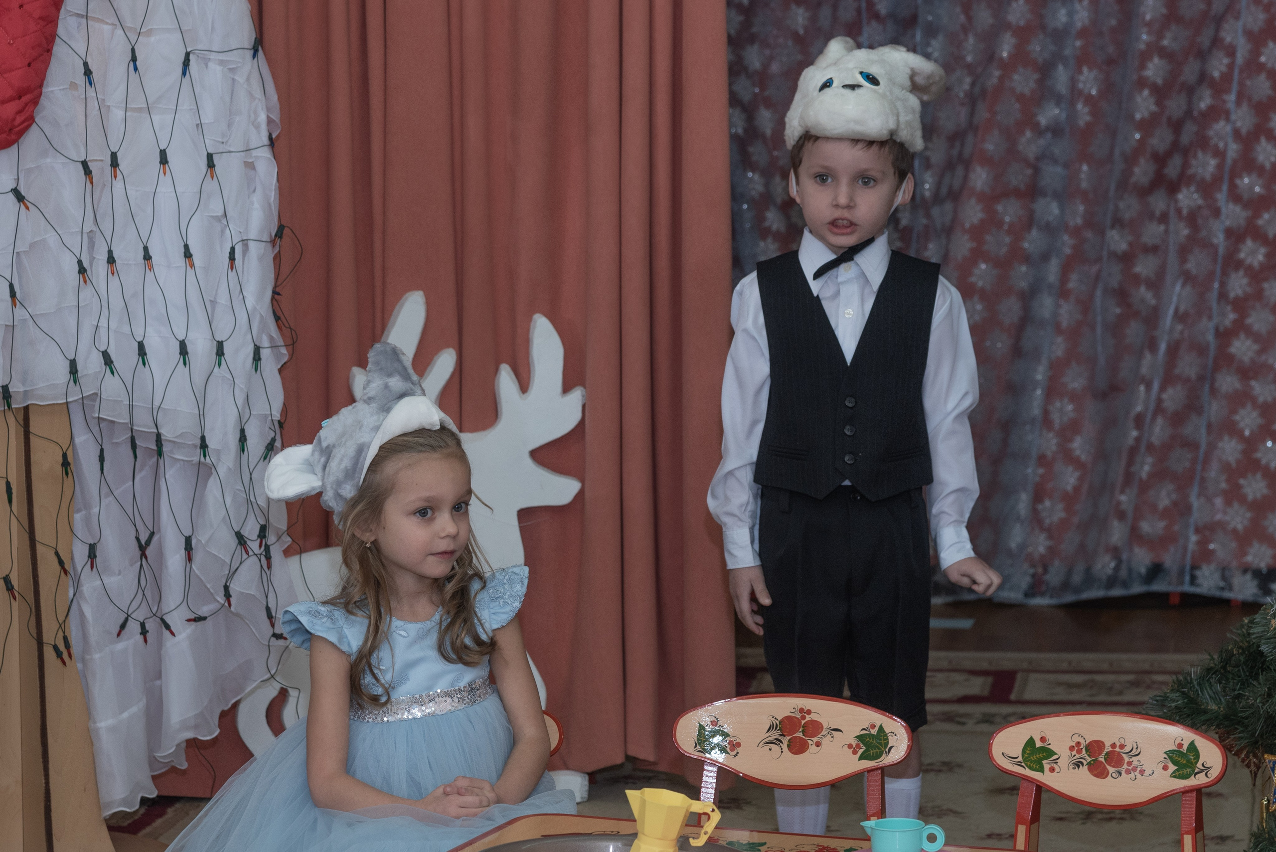 Ёлка в детском саду. Фотограф Евгений Симохин