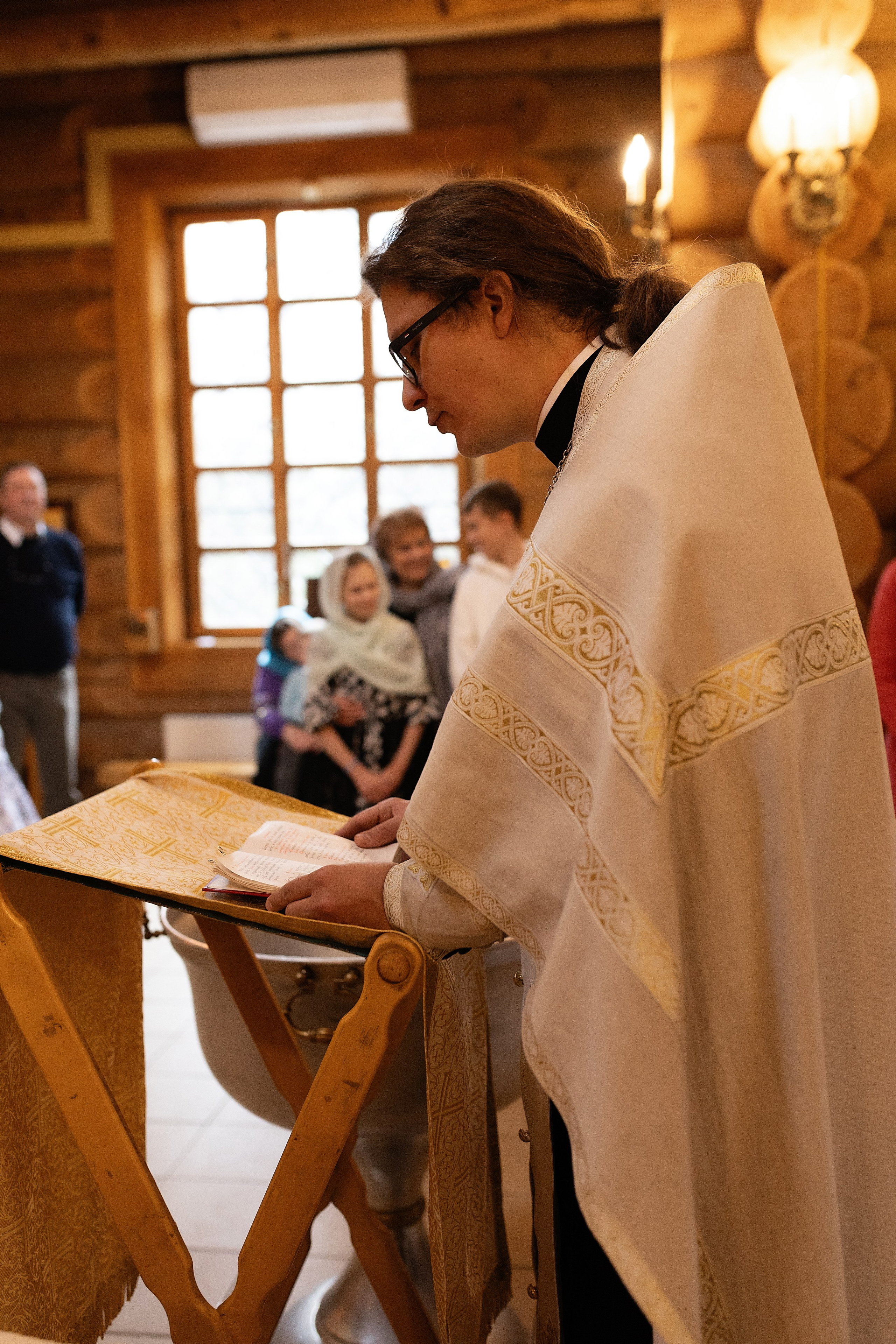 Таинство Крещения Ксении. Фотограф в Железнодорожном и Балашихе