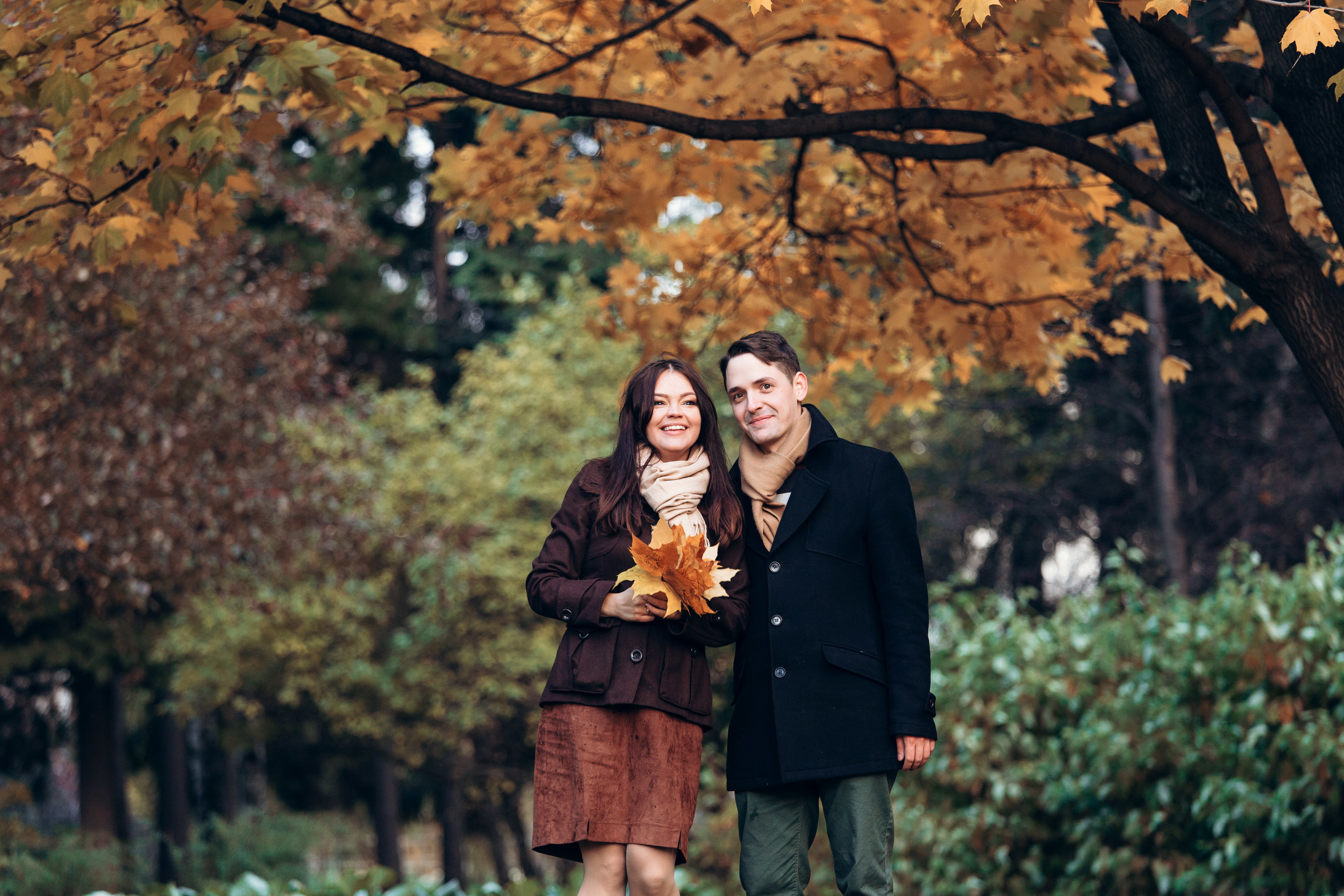 Осень в городе. Свадебный фотограф в Екатеринбурге Илья Корсаков