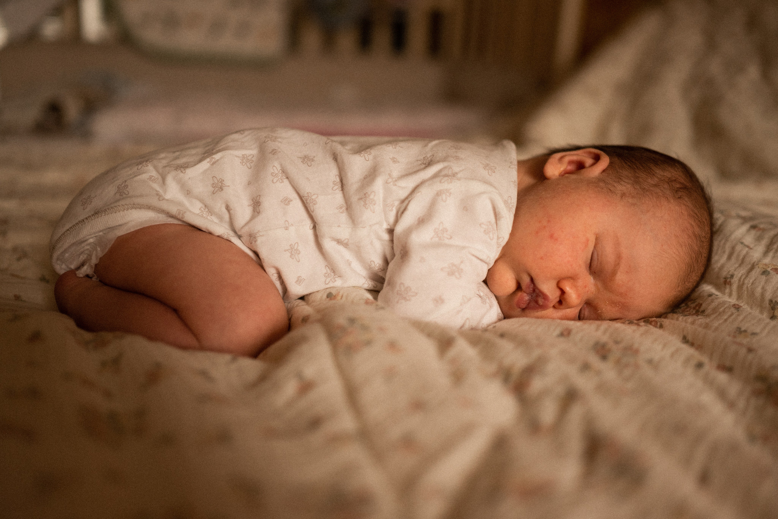 Newborn малышке меньше месяца. Фотограф Ксения Огородова портфолио