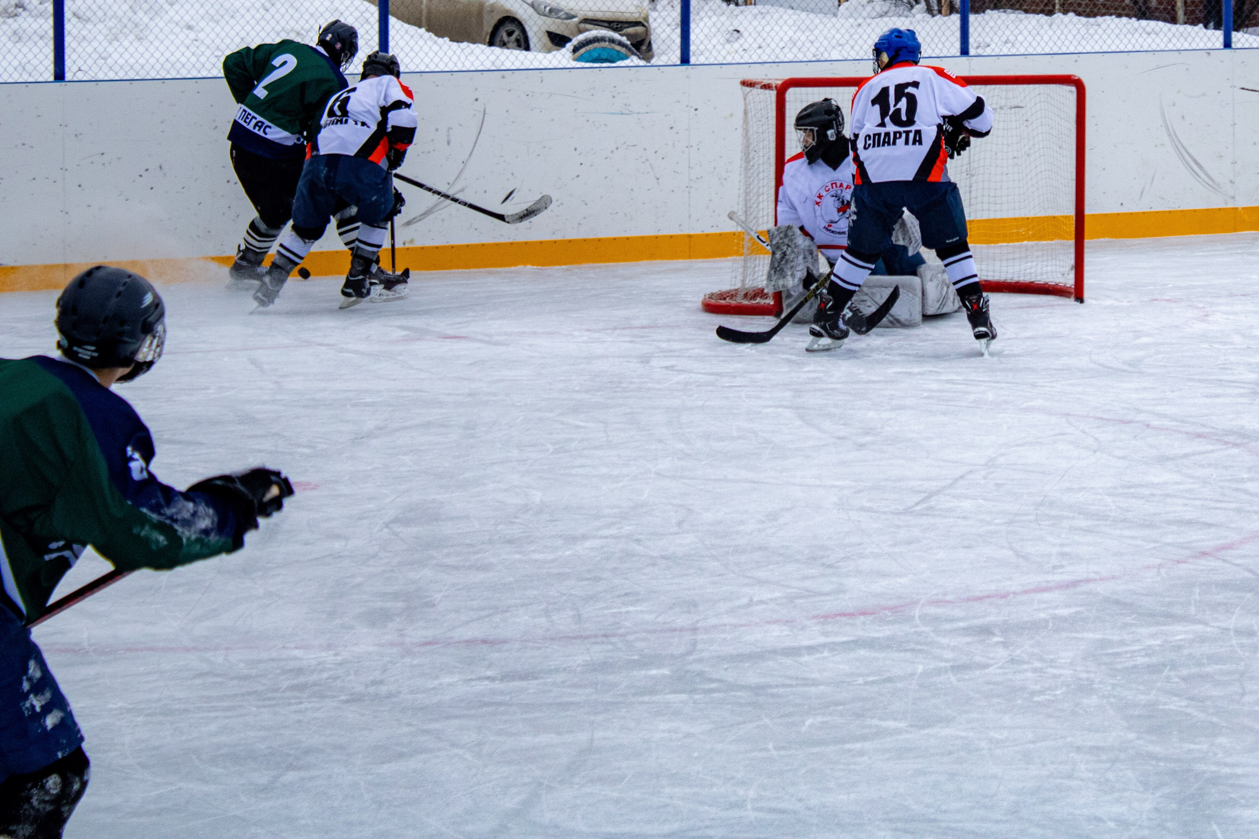 Хоккей г.п Атиг-г.Нижние Серги