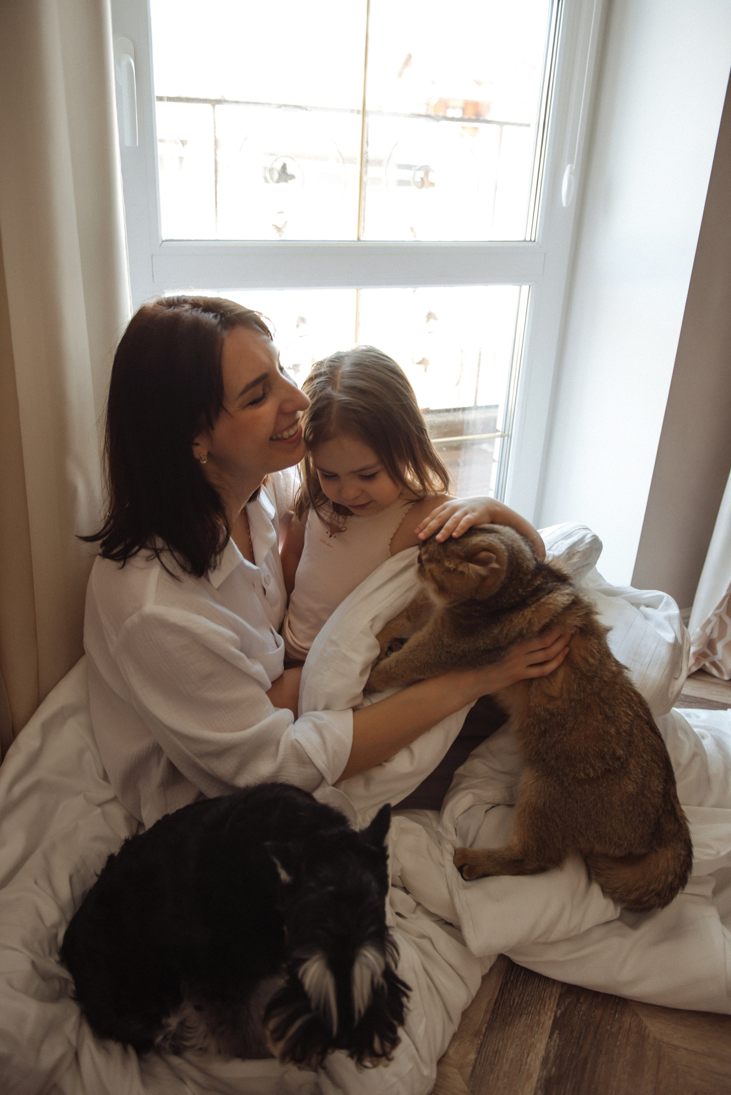 Юля, Аня и хвостики. Свадебный, портретный, фотограф беременности в Нижнем Новгороде Алина Зиновьева