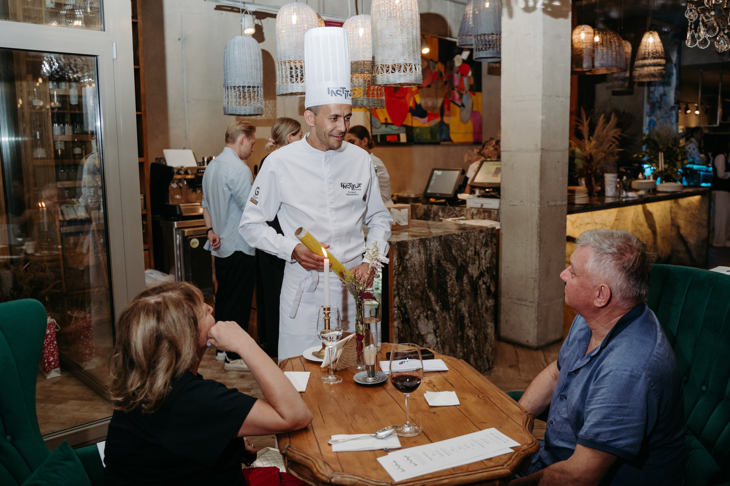 Открытый ужин с Mishlen Шеф Поварами. Репортажный и свадебный фотограф в Москве Рая Небогатова