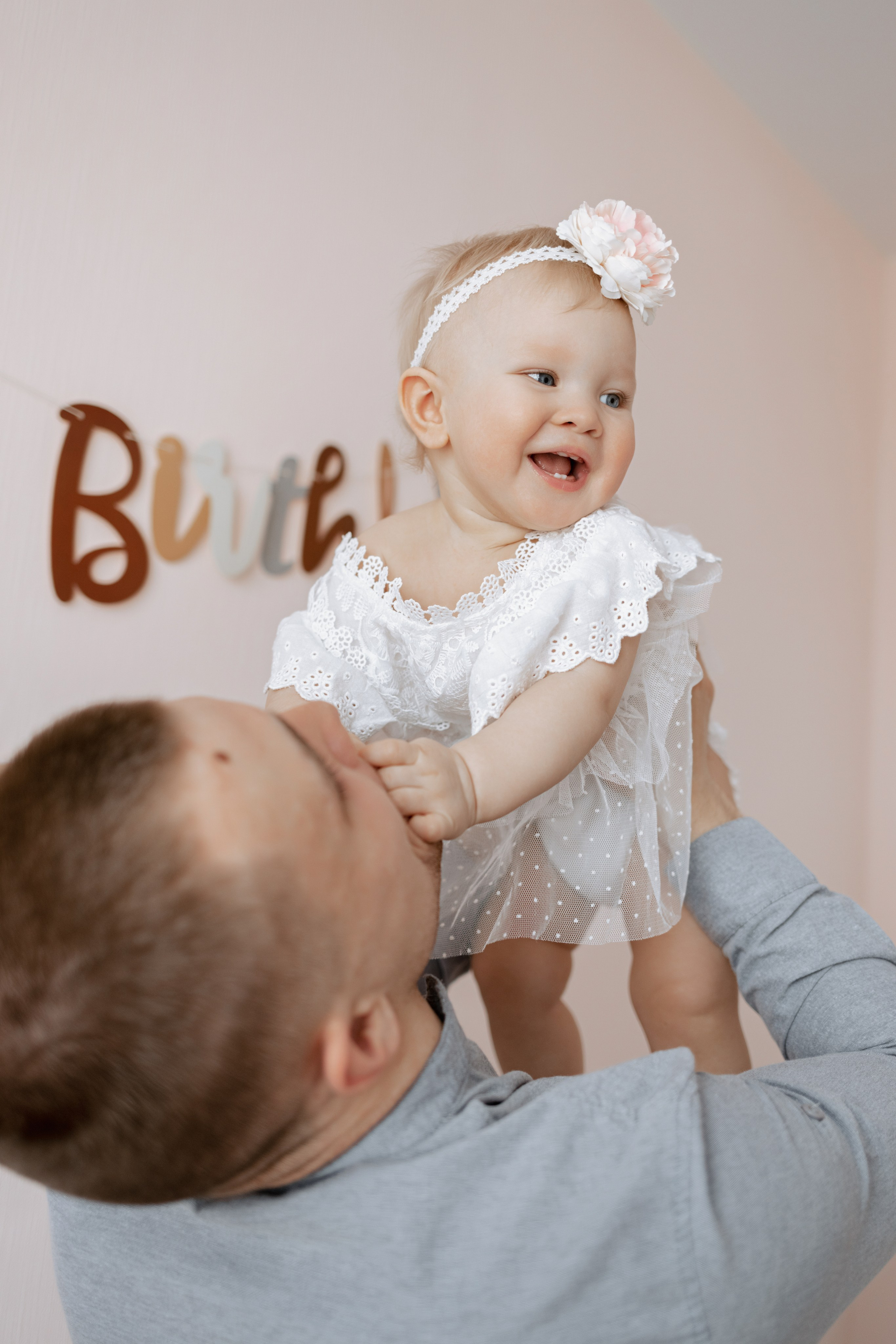 Первый день рождения Стефании. Фотограф Москва