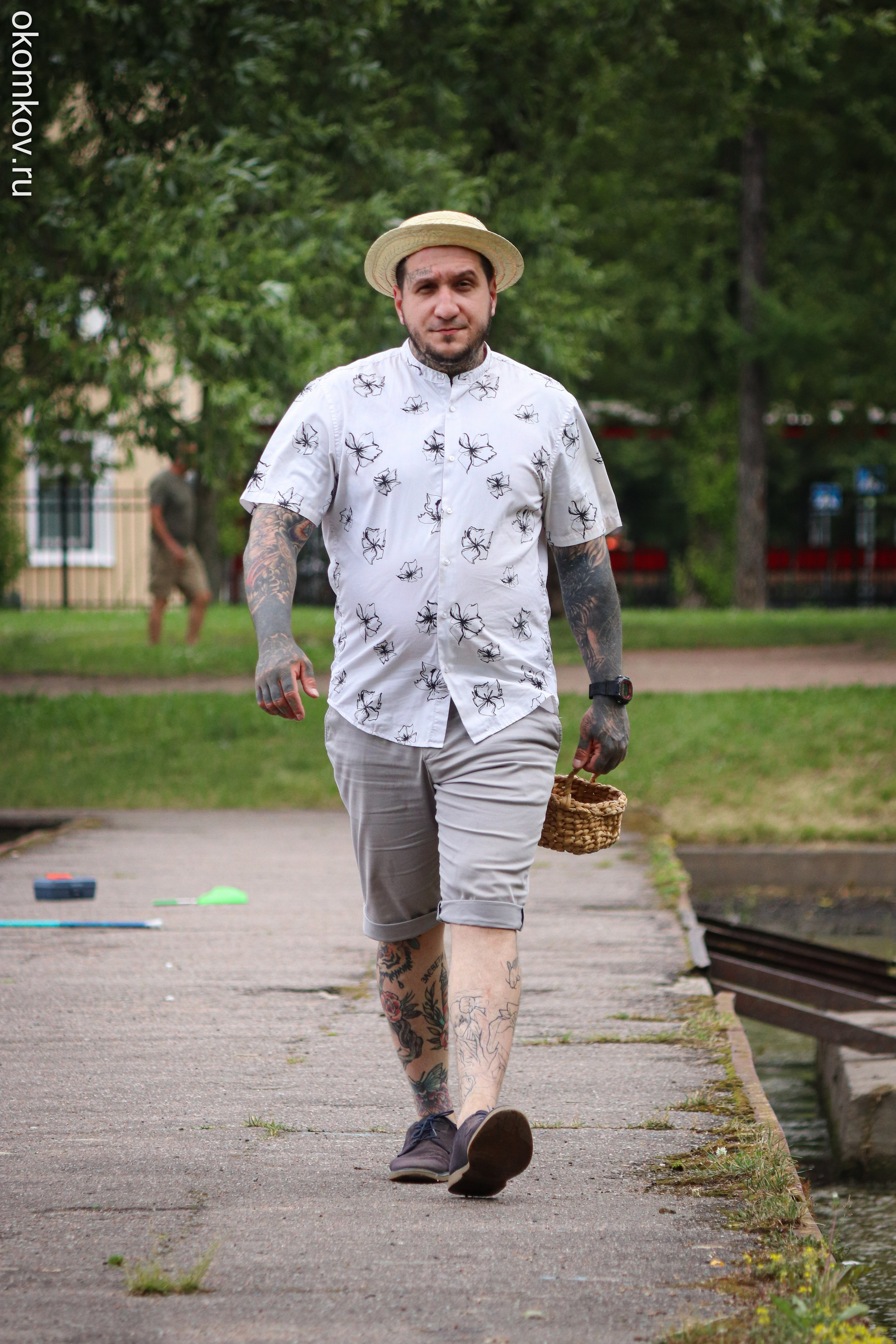 Показ образов на пирсе Московского парка Победы. Ивентный фотограф в Санкт-Петербурге Олег Комков