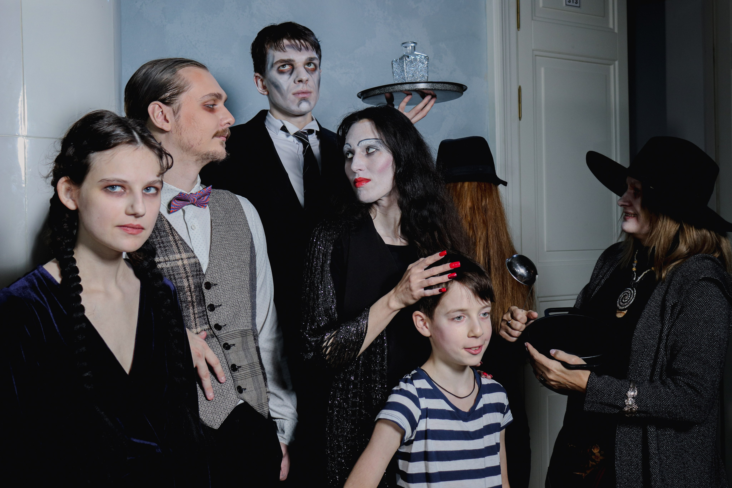 «Семейка Аддамс» (фотосет в стиле фильма). Ивентный фотограф в Санкт-Петербурге Олег Комков