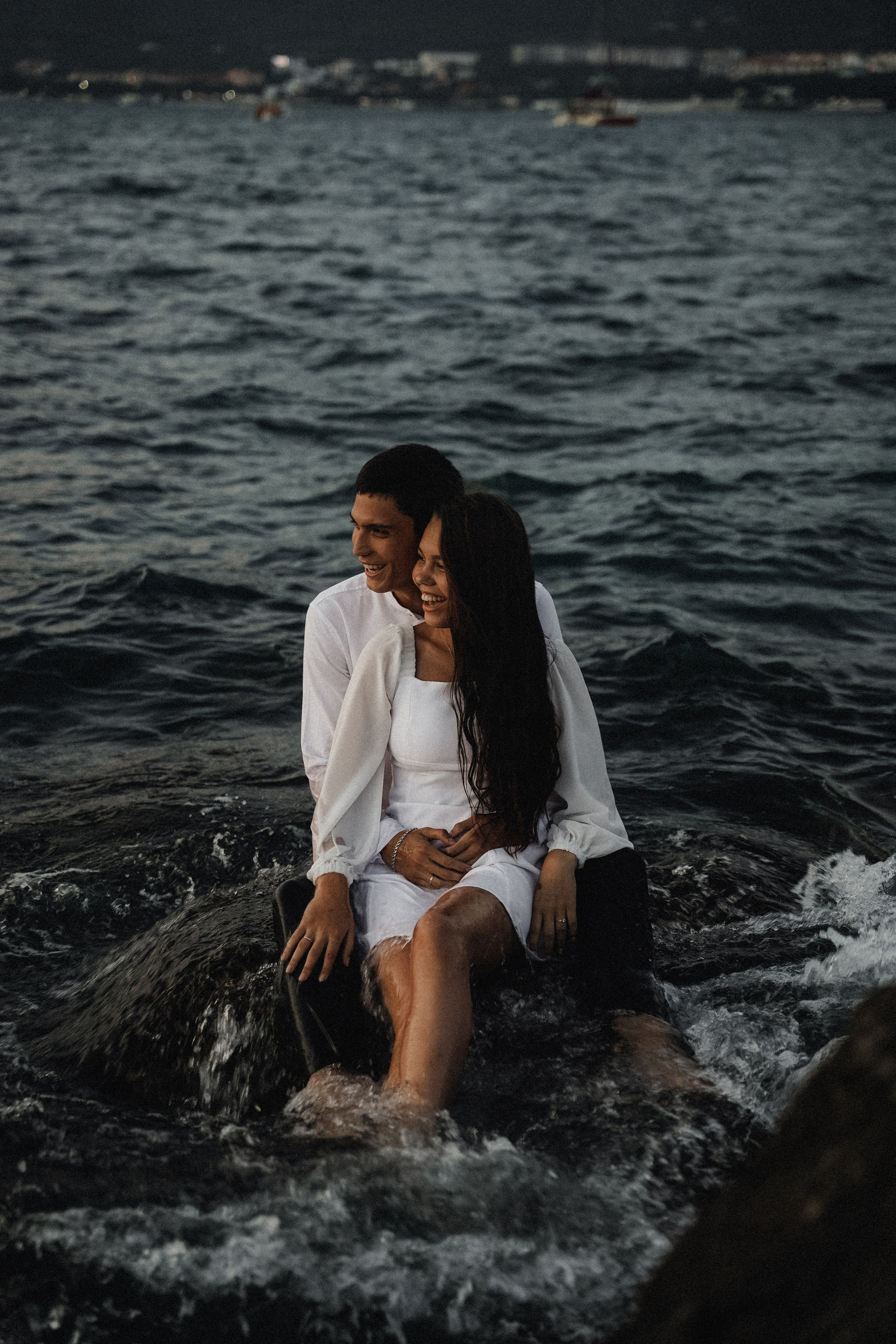 Ночной Геленджик. VISUAL ARTIST · KRONGAUZ ANASTASIA