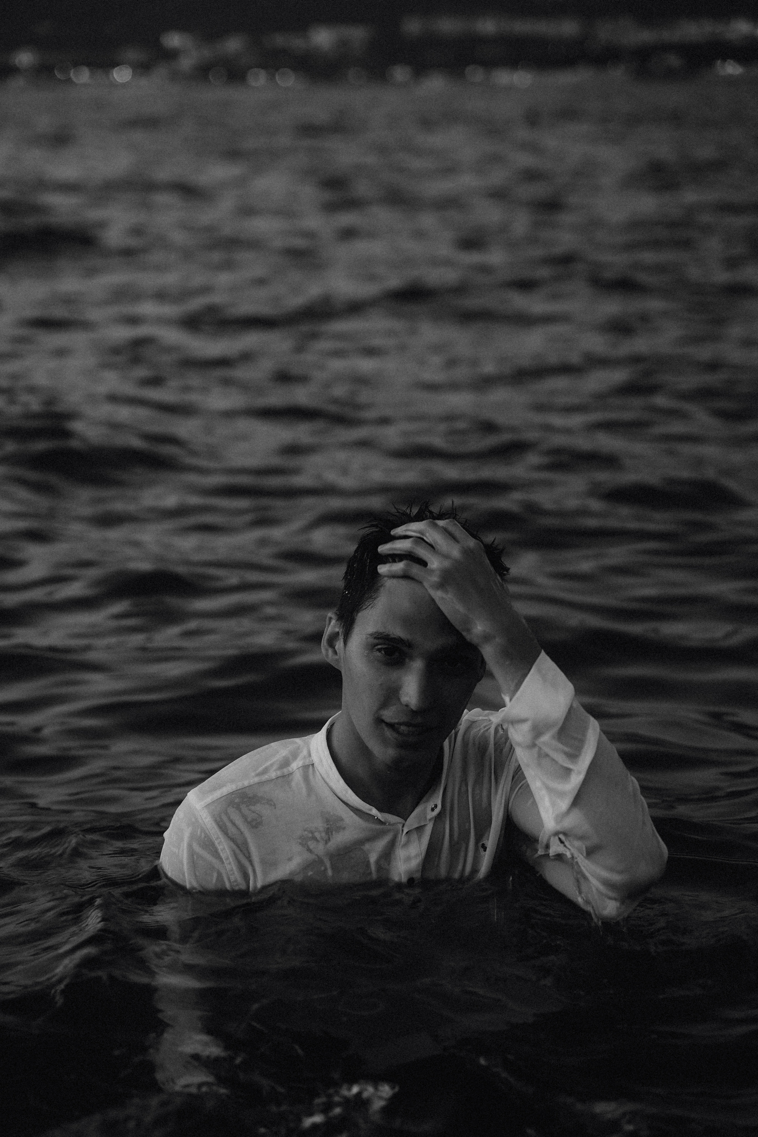 Ночной Геленджик. VISUAL ARTIST · KRONGAUZ ANASTASIA