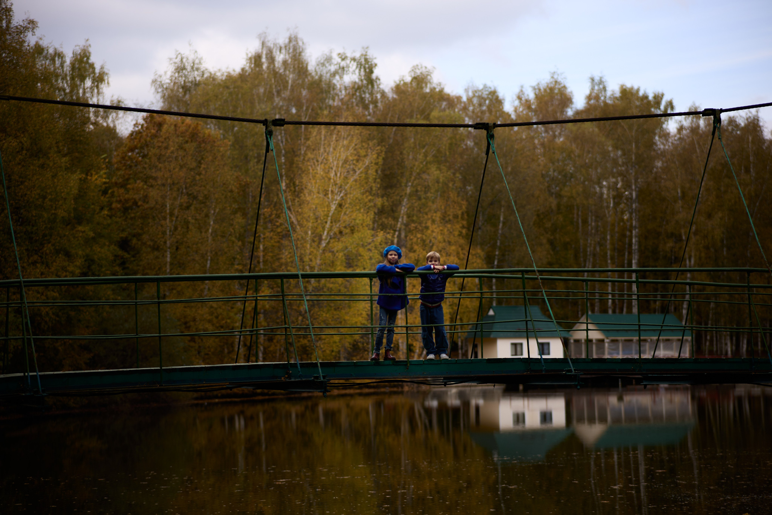 Осенняя фотосессия в парке санатория Пушкино