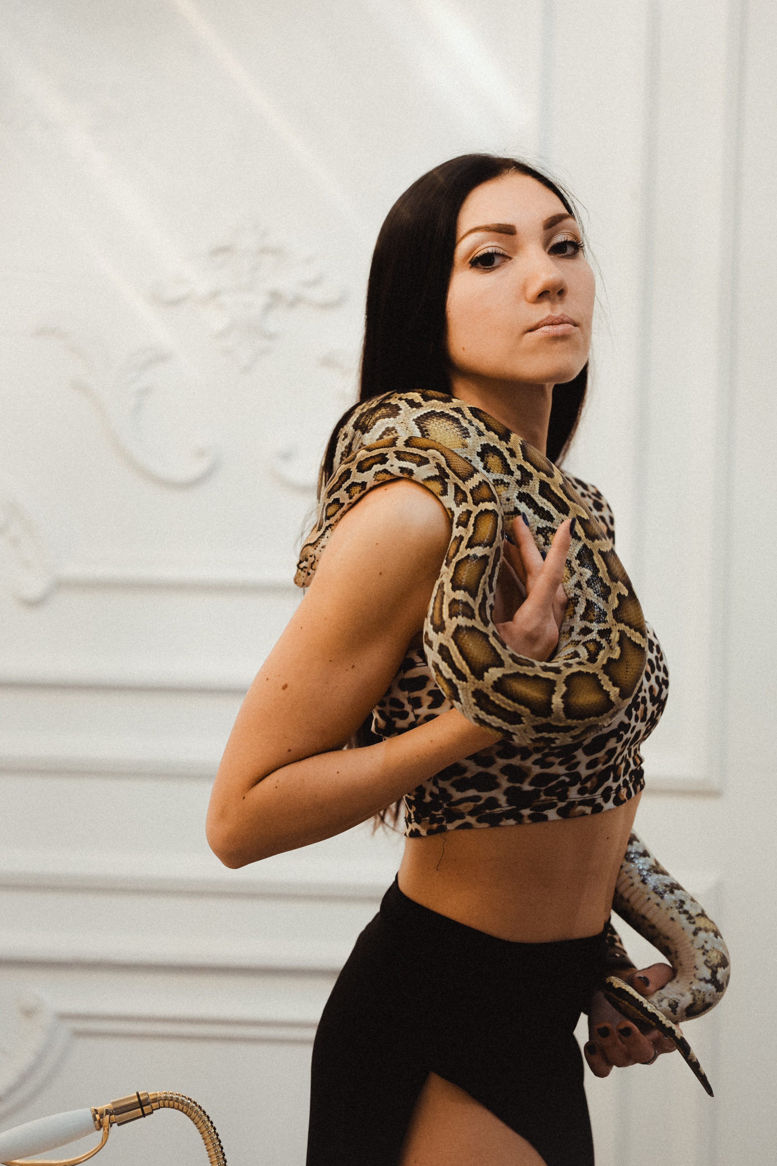 Даша и Питон. Фотограф Тюркан Мария | Ярославль Москва