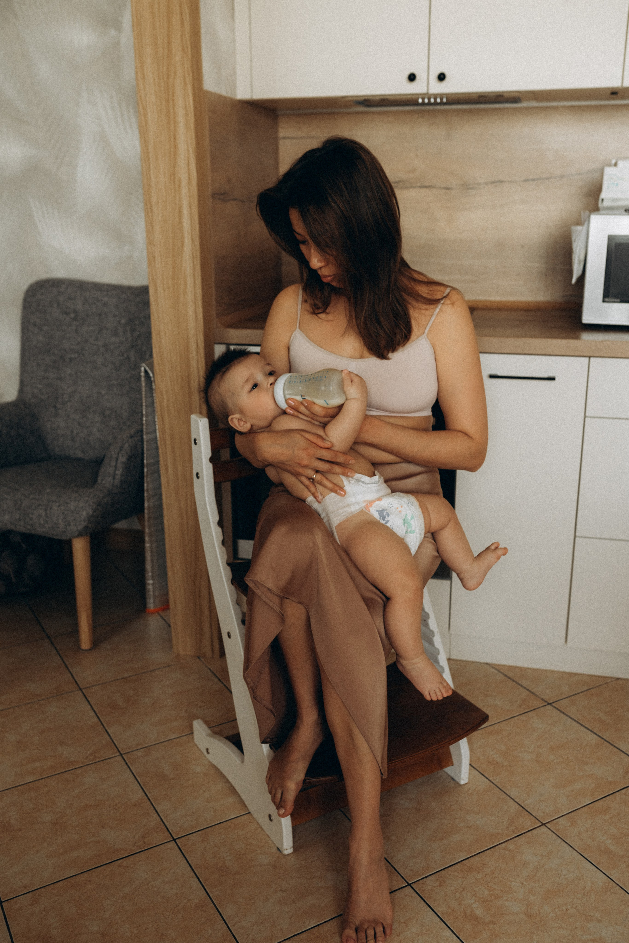 Саида и Тамирчик. Фотограф Мария Миллс | Минск