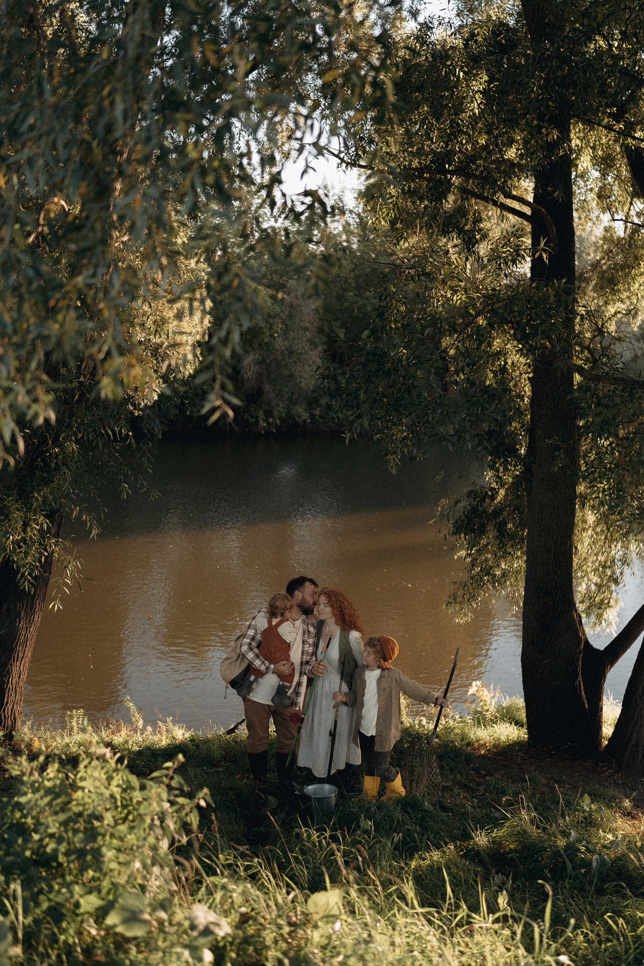 На рыбалке. Семейный и домашний фотограф в Уфе Ирина Гарасюта