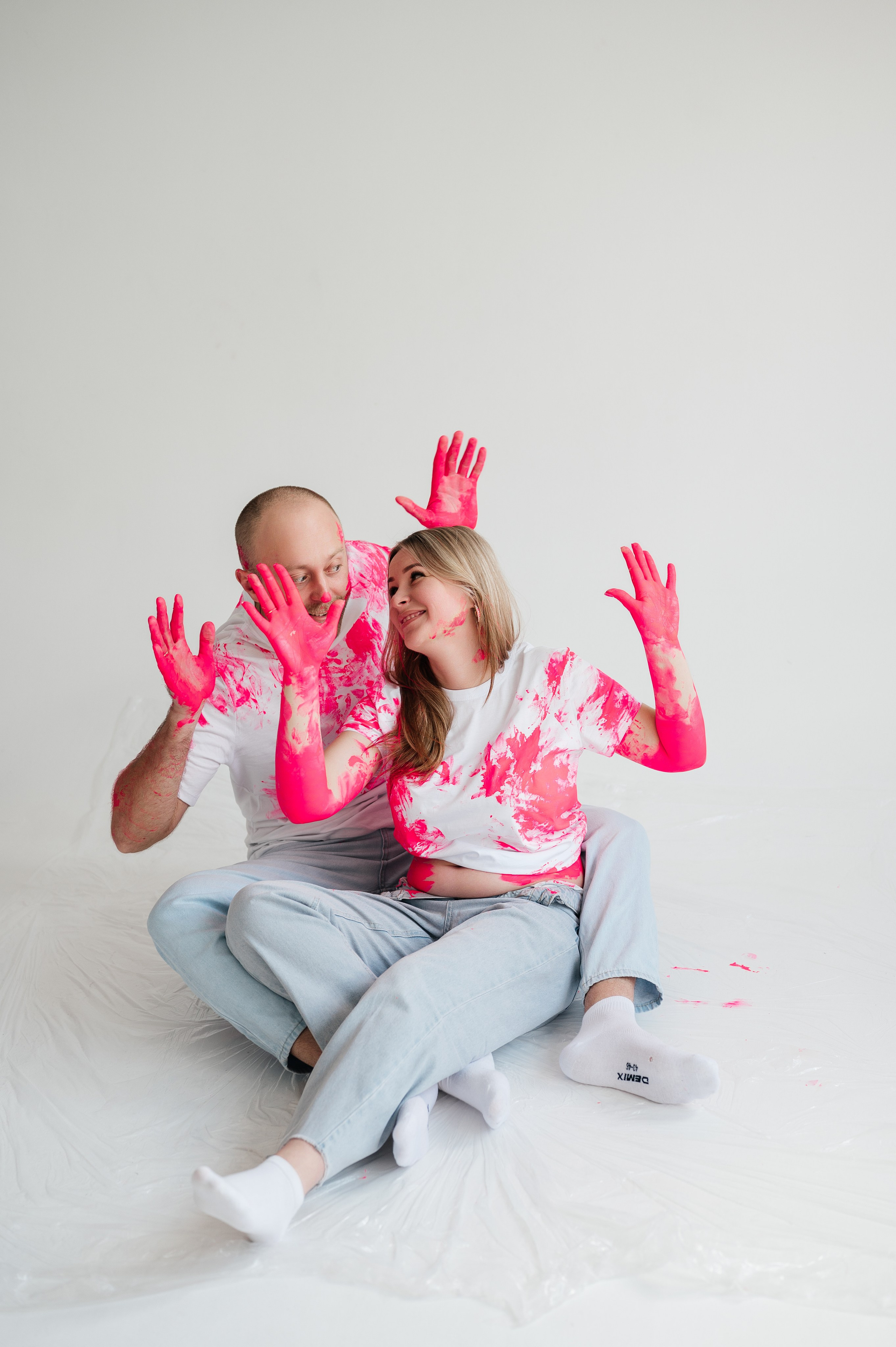 Гендер пати с красками. Свадебный и семейный фотограф в Краснодаре Алина Мельник