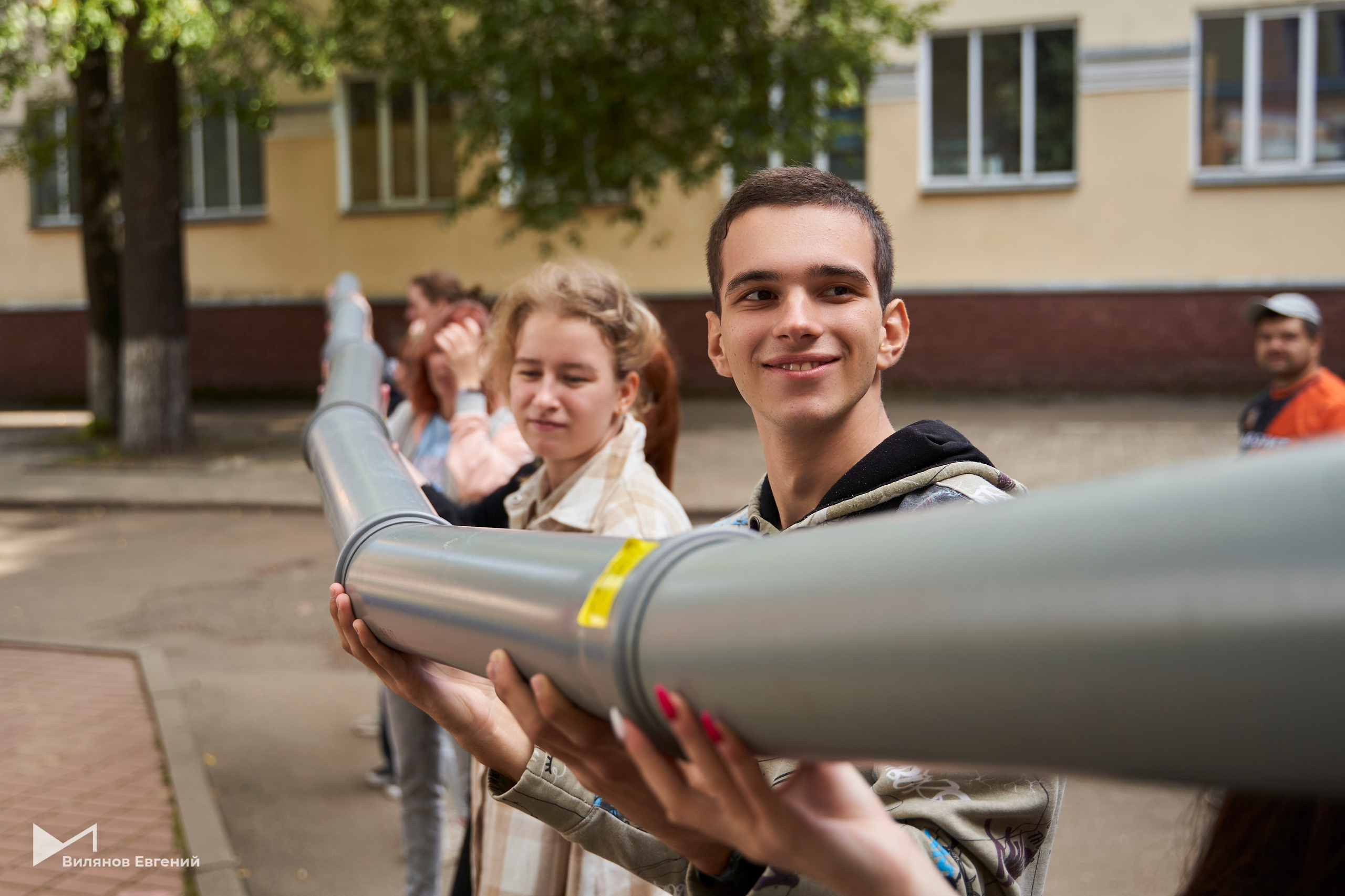 Мероприятие «Веревка» для первокурсников ННГАСУ. Репортажный фотограф Вилянов Евгений. Нижний Новгород