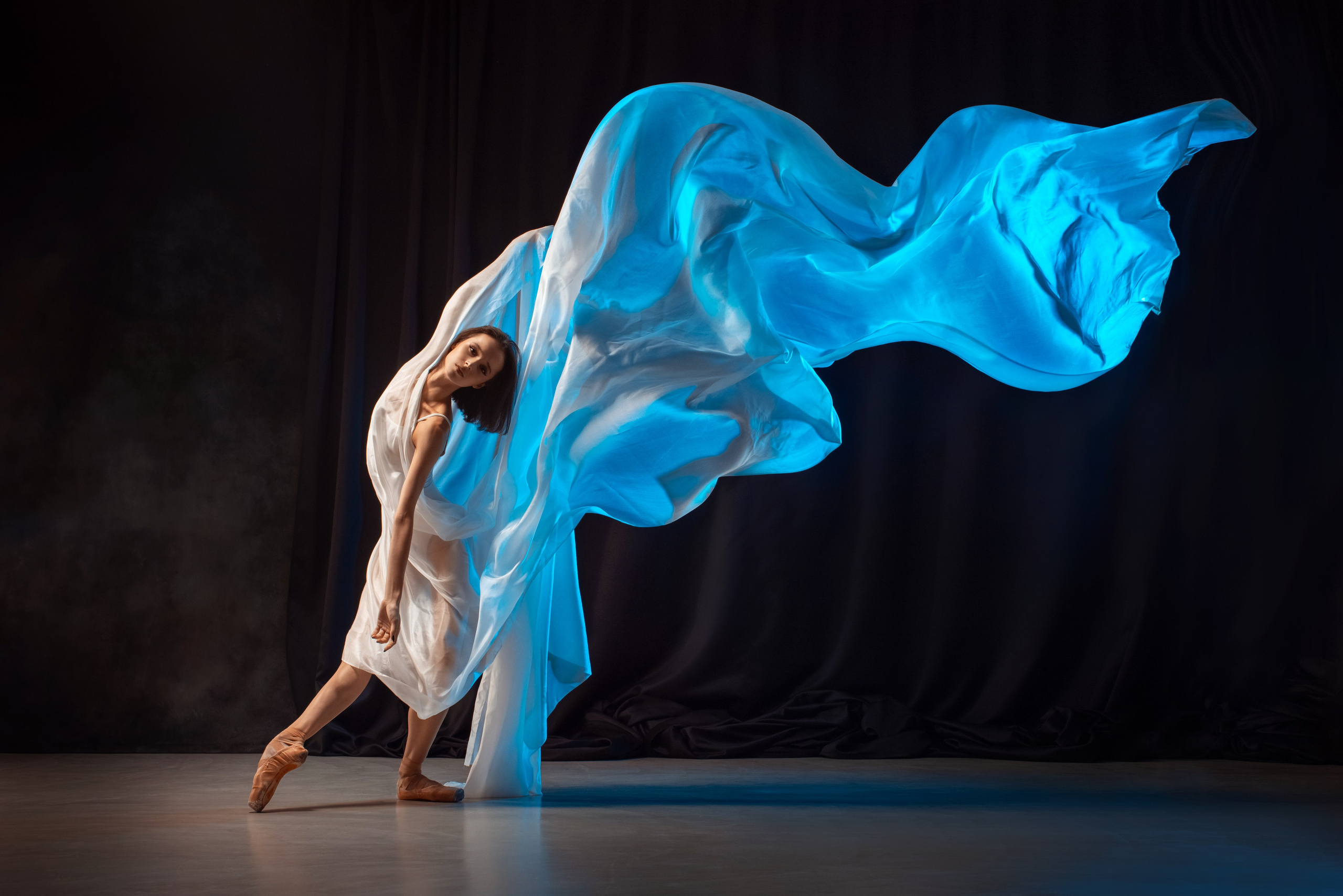 Балетная съёмка на белой циклораме и фонах. Балетный фотограф Алина Ханько — Душа Балета