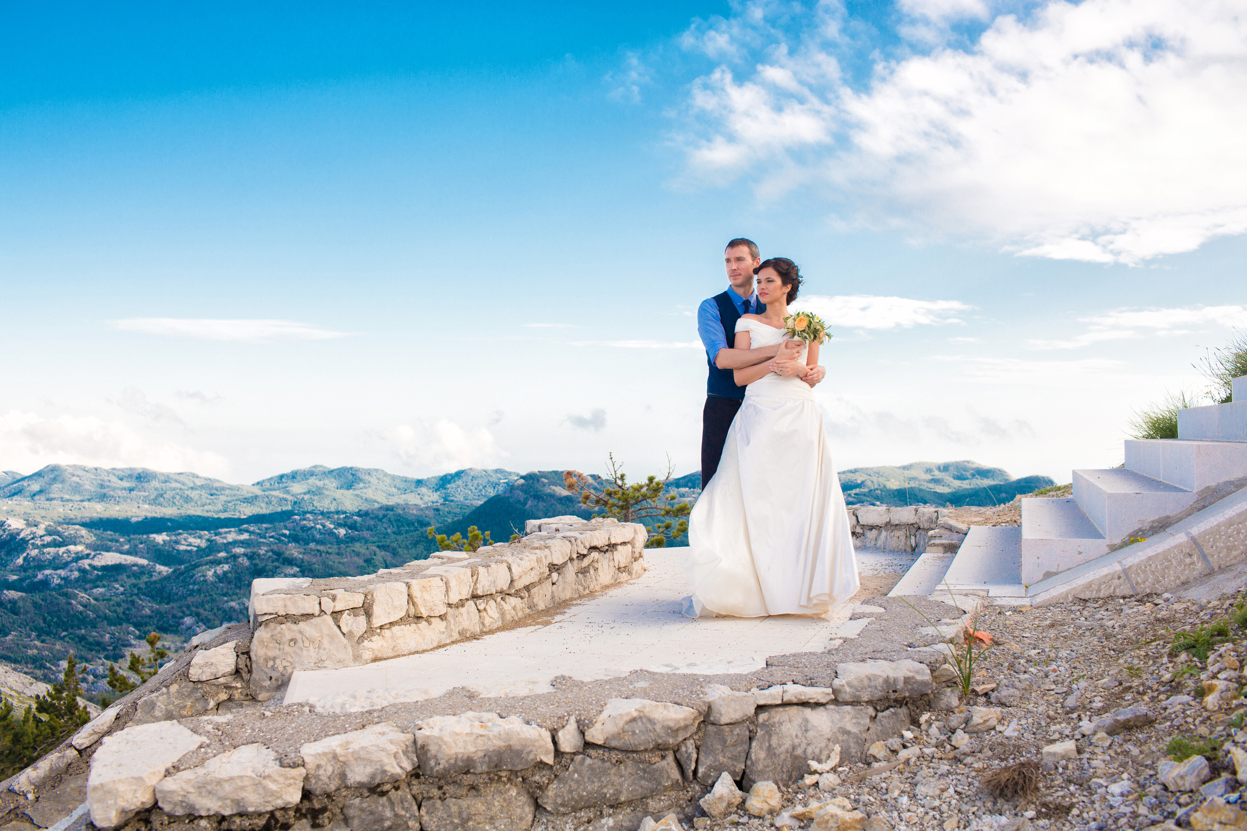 Свадьба в Черногории. Свадебный фотограф в Санкт-Петербурге и Москве