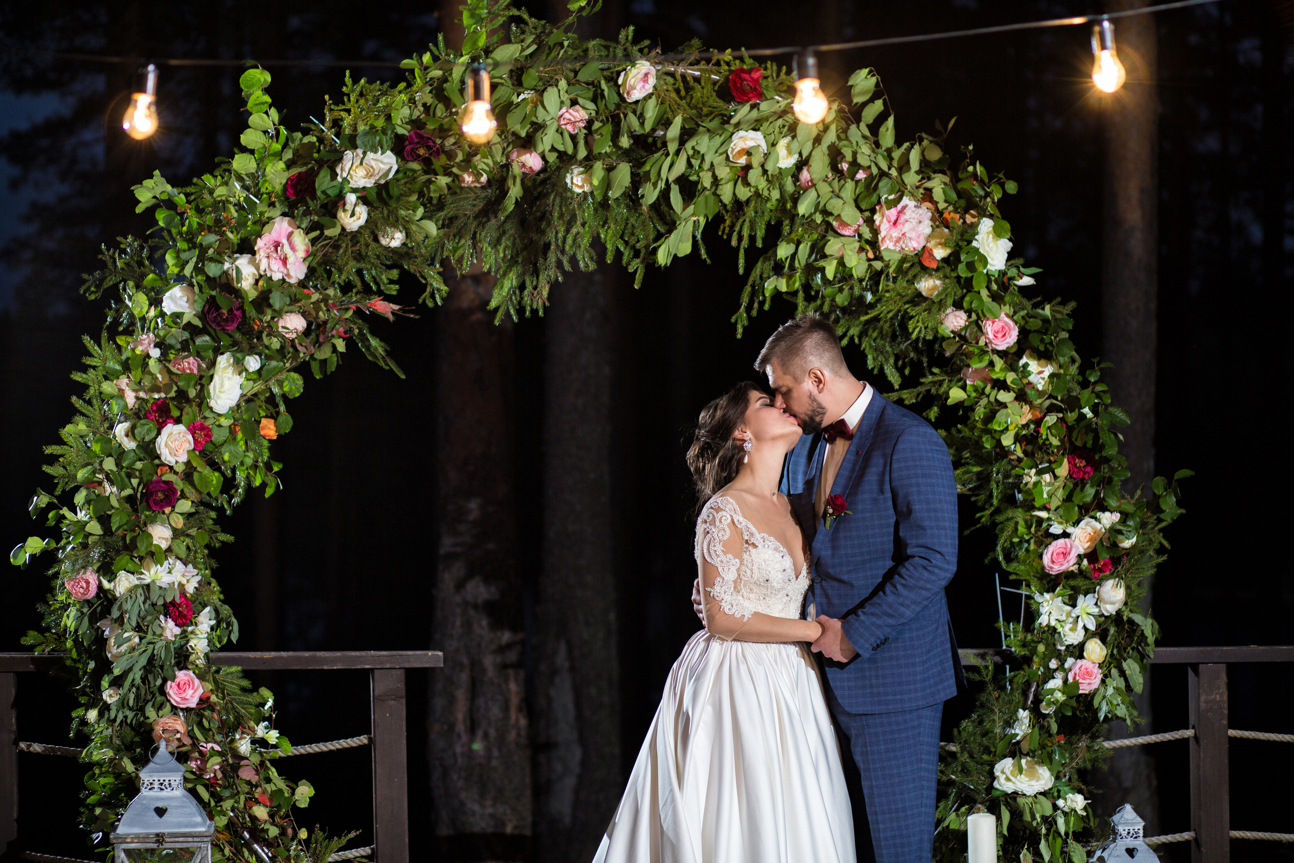 Свадьба Тани и Артема в ресторане Лесная рапсодия. Свадебный фотограф в Санкт-Петербурге и Москве