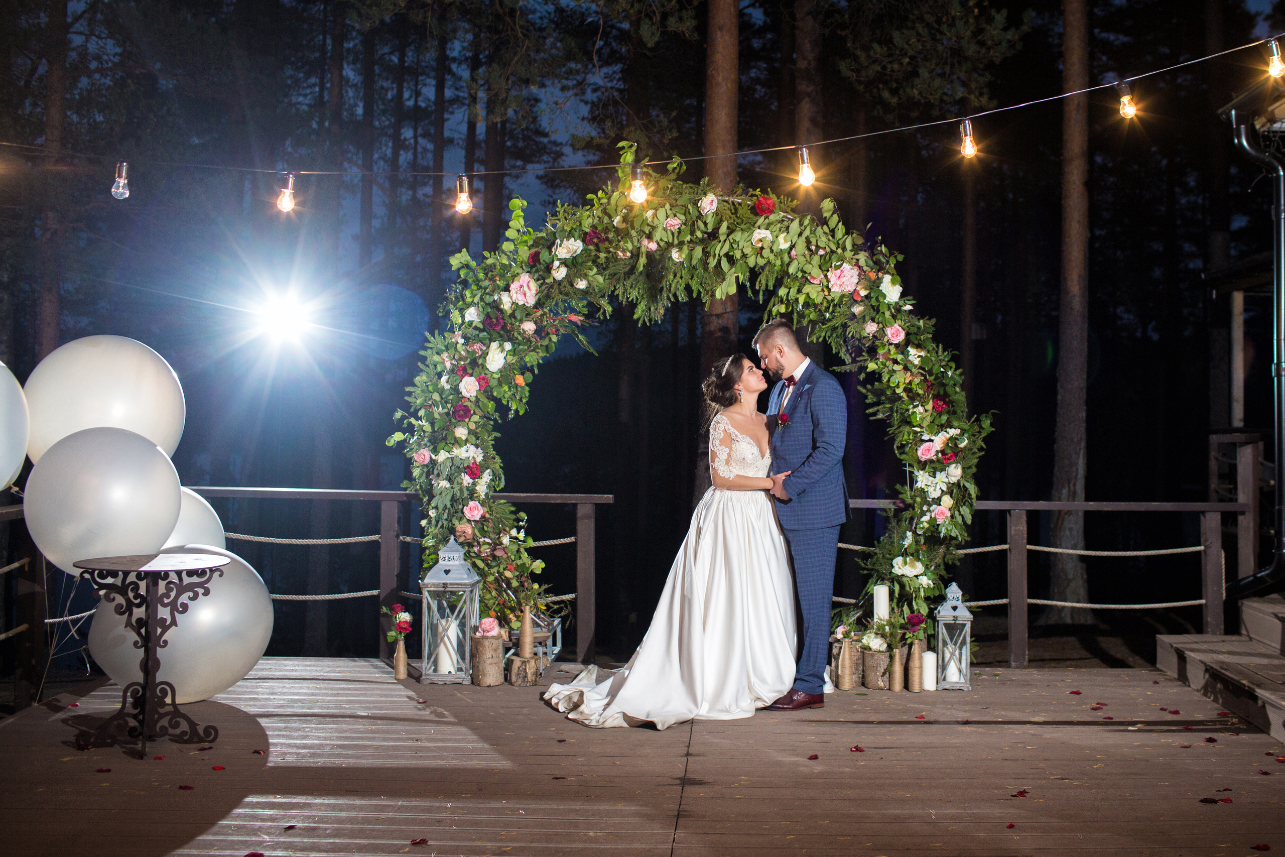 Свадьба Тани и Артема в ресторане Лесная рапсодия. Свадебный фотограф в Санкт-Петербурге и Москве
