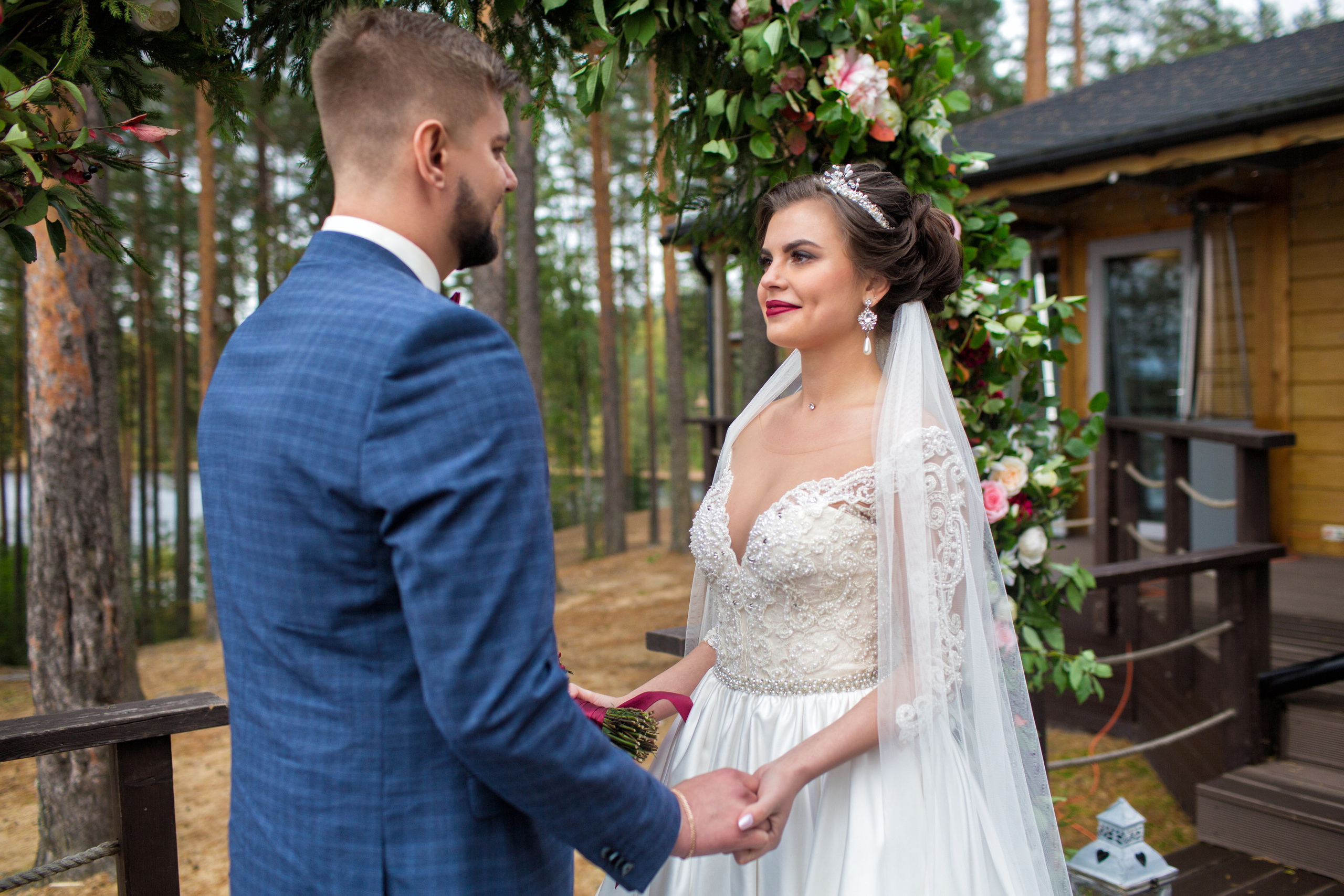 Свадьба Тани и Артема в ресторане Лесная рапсодия. Свадебный фотограф в Санкт-Петербурге и Москве