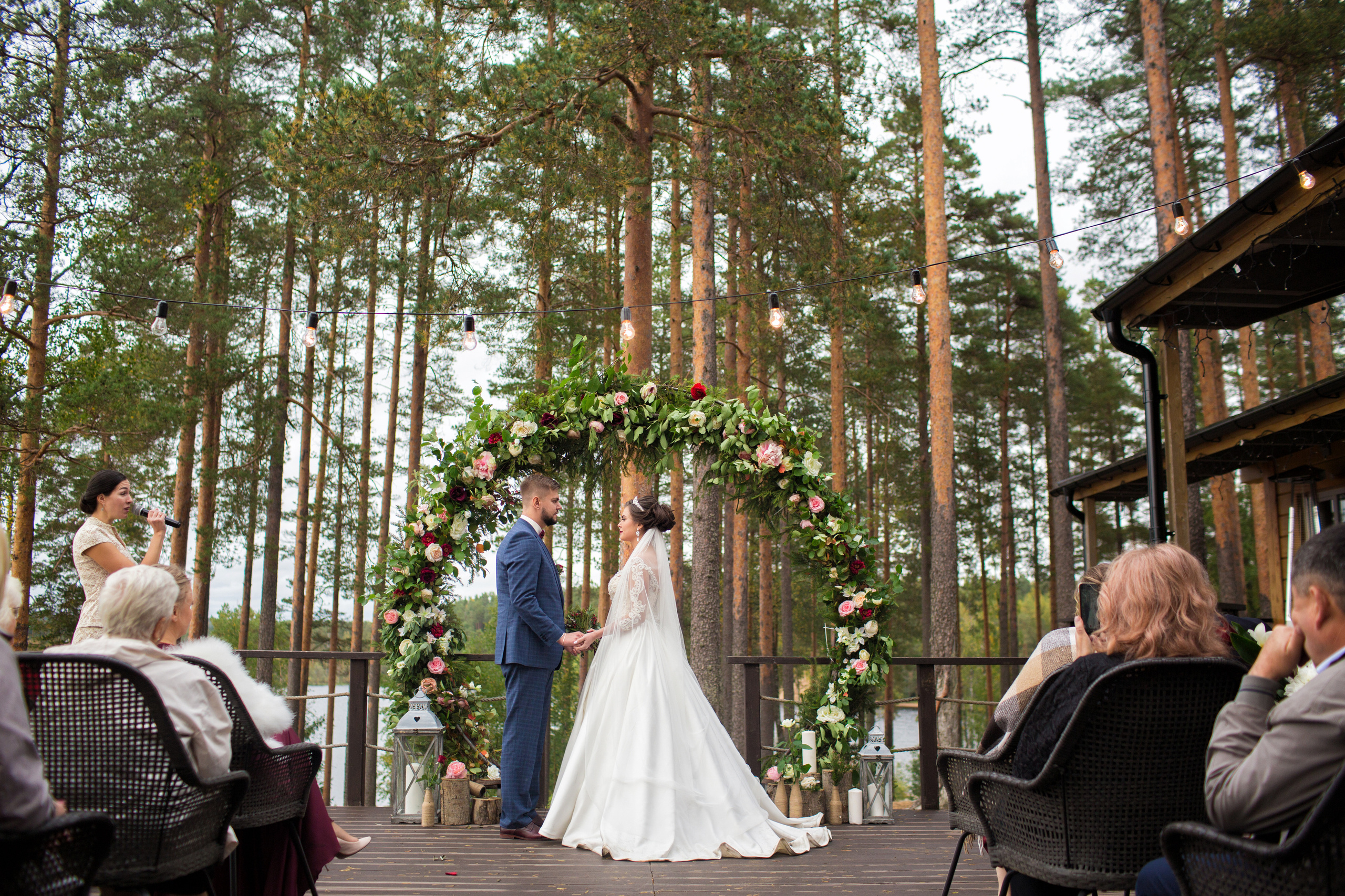 Свадьба Тани и Артема в ресторане Лесная рапсодия. Свадебный фотограф в Санкт-Петербурге и Москве
