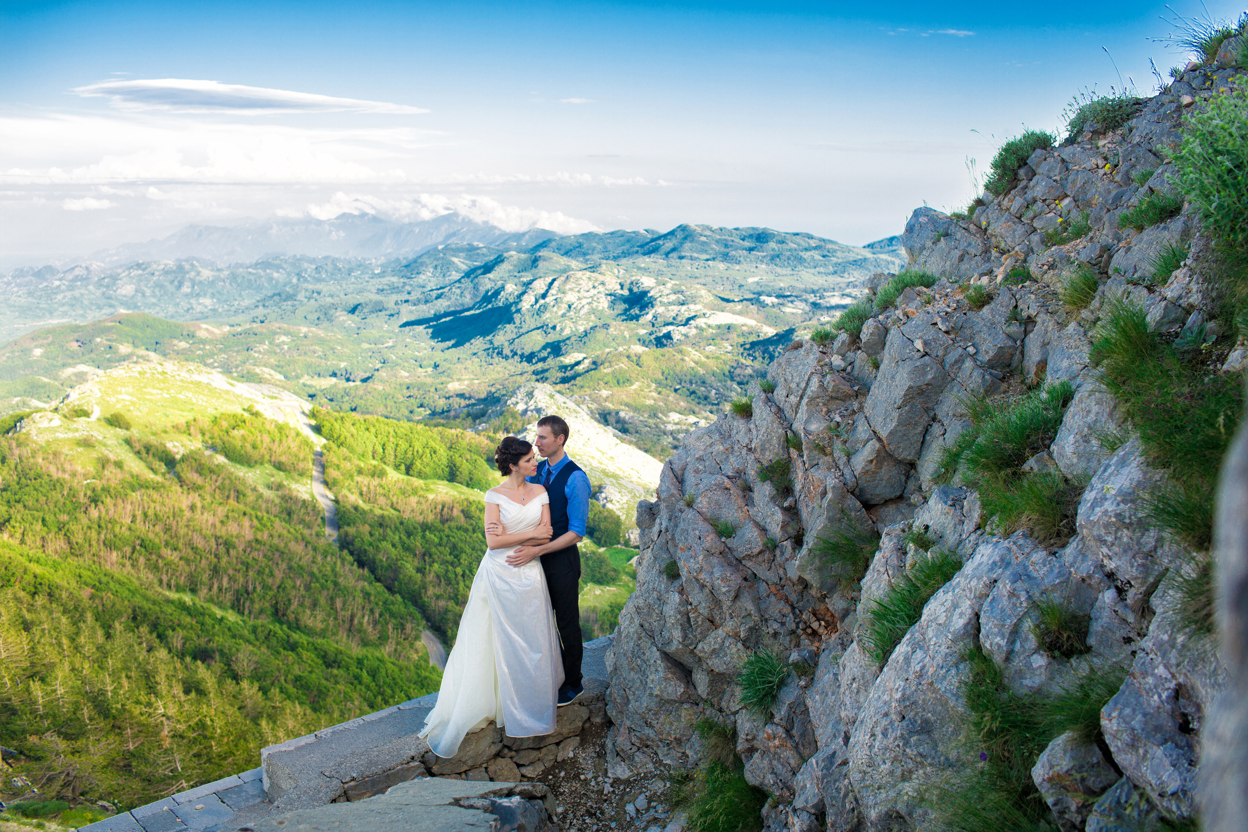 Свадьба в Черногории. Свадебный фотограф в Санкт-Петербурге и Москве