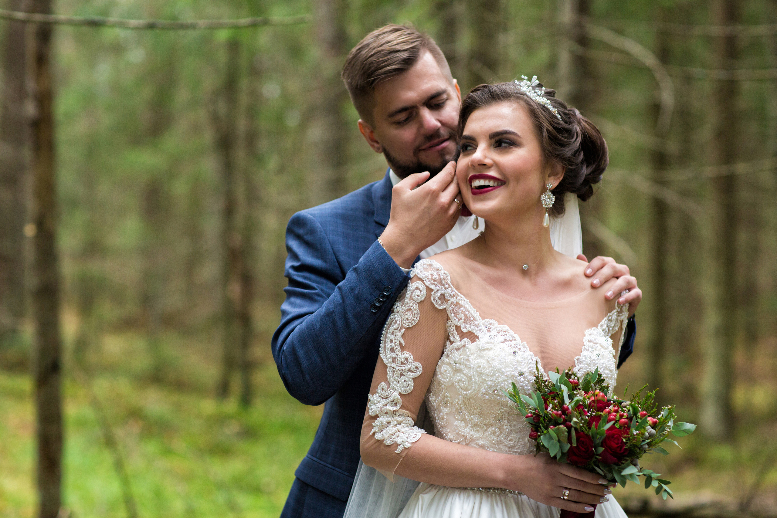 Свадьба Тани и Артема в ресторане Лесная рапсодия. Свадебный фотограф в Санкт-Петербурге и Москве