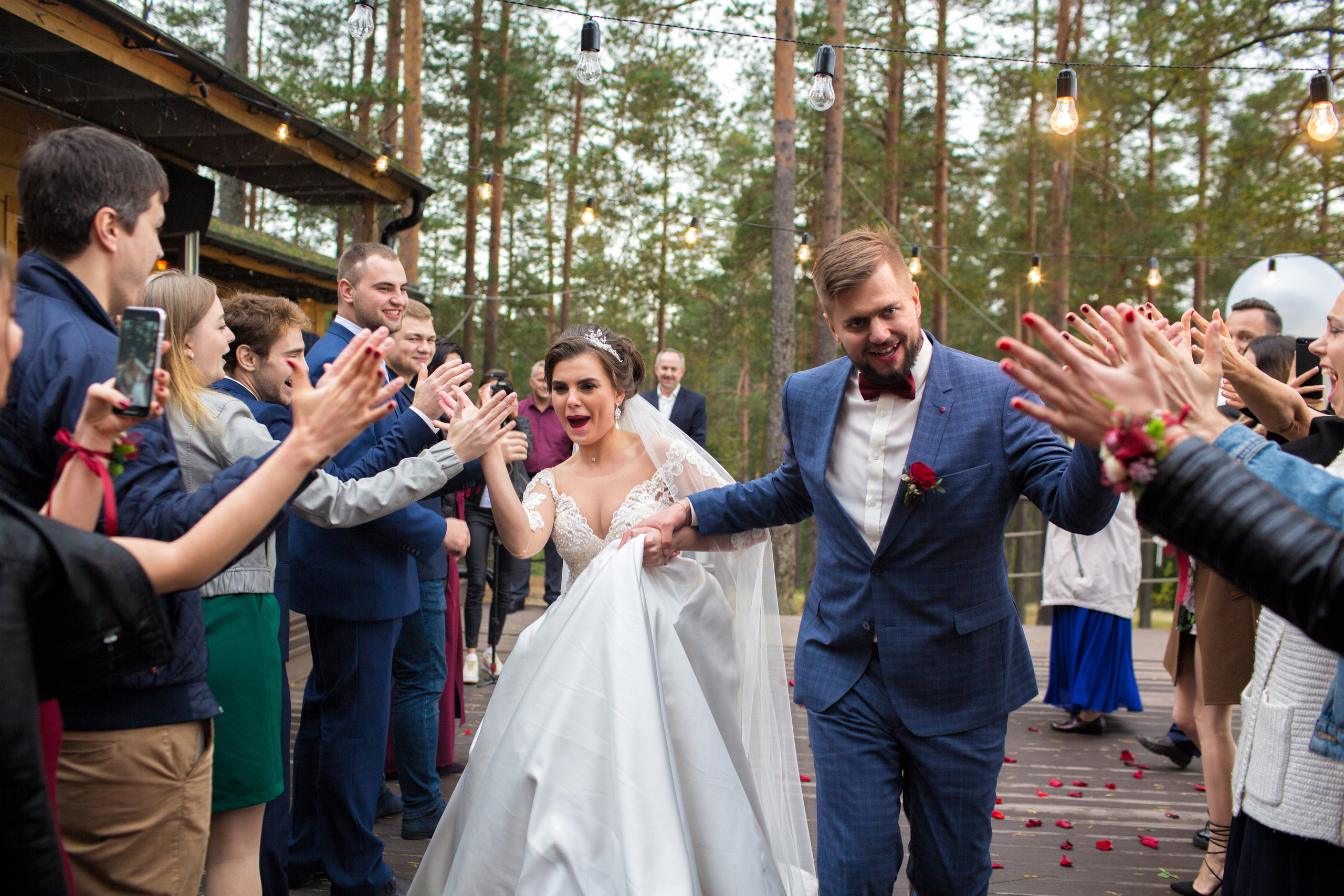 Свадьба Тани и Артема в ресторане Лесная рапсодия. Свадебный фотограф в Санкт-Петербурге и Москве