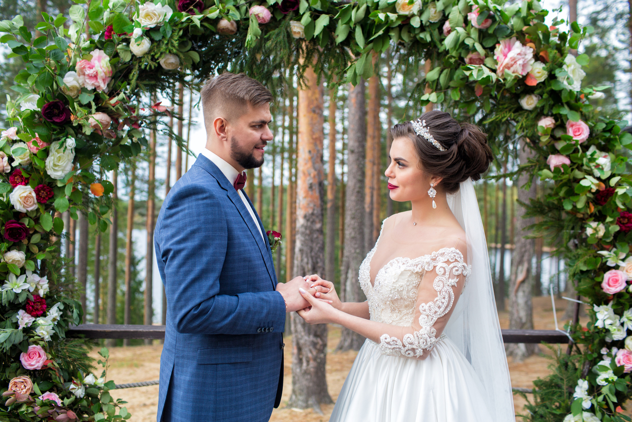 Свадьба Тани и Артема в ресторане Лесная рапсодия. Свадебный фотограф в Санкт-Петербурге и Москве