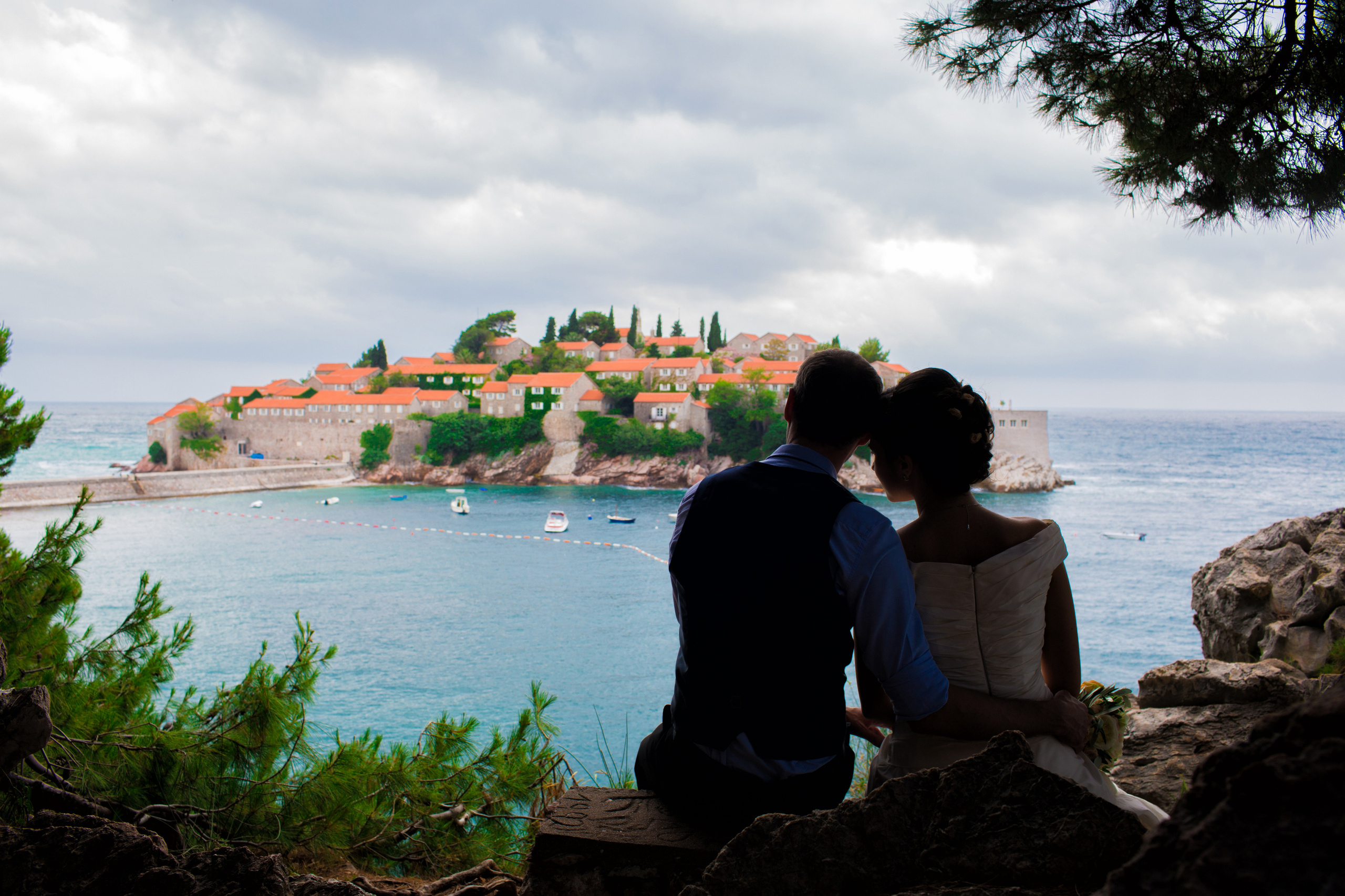 Свадьба в Черногории. Свадебный фотограф в Санкт-Петербурге и Москве