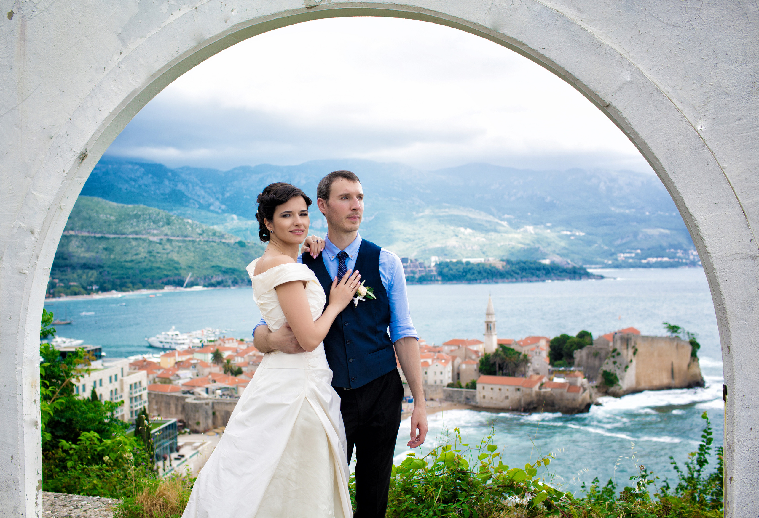 Свадьба в Черногории. Свадебный фотограф в Санкт-Петербурге и Москве
