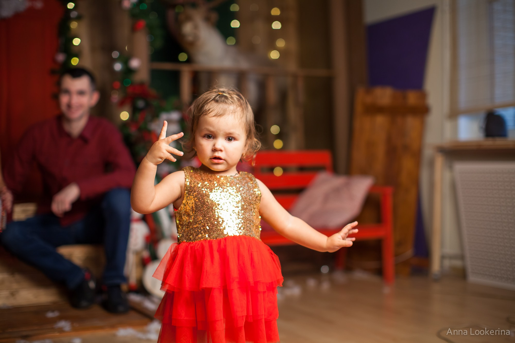 Новогодние истории разных лет. Портретный фотограф в Москве Анна Лукерьина