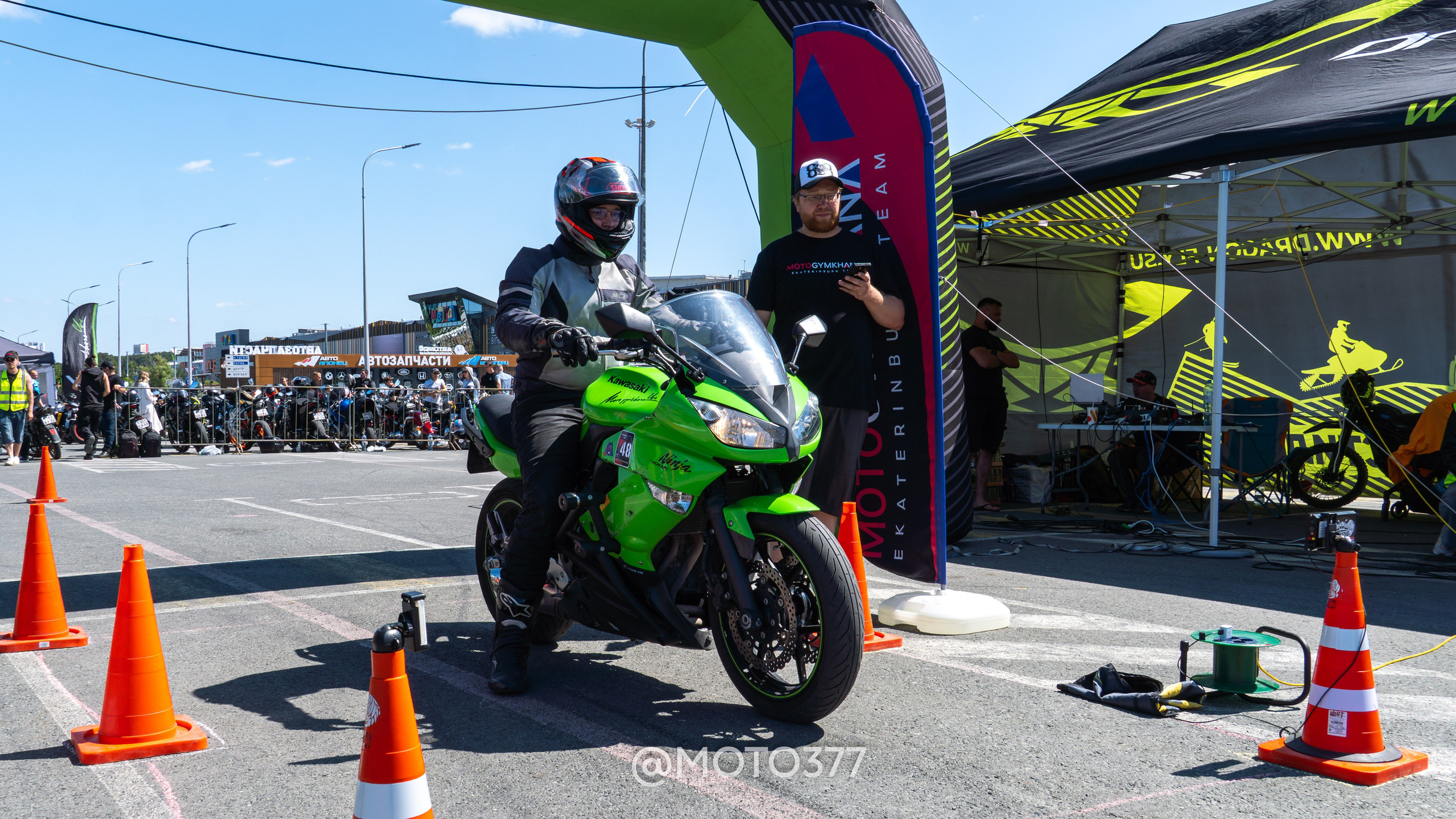 Motogymkhana CUP 1 Ekat 2025. Moto377