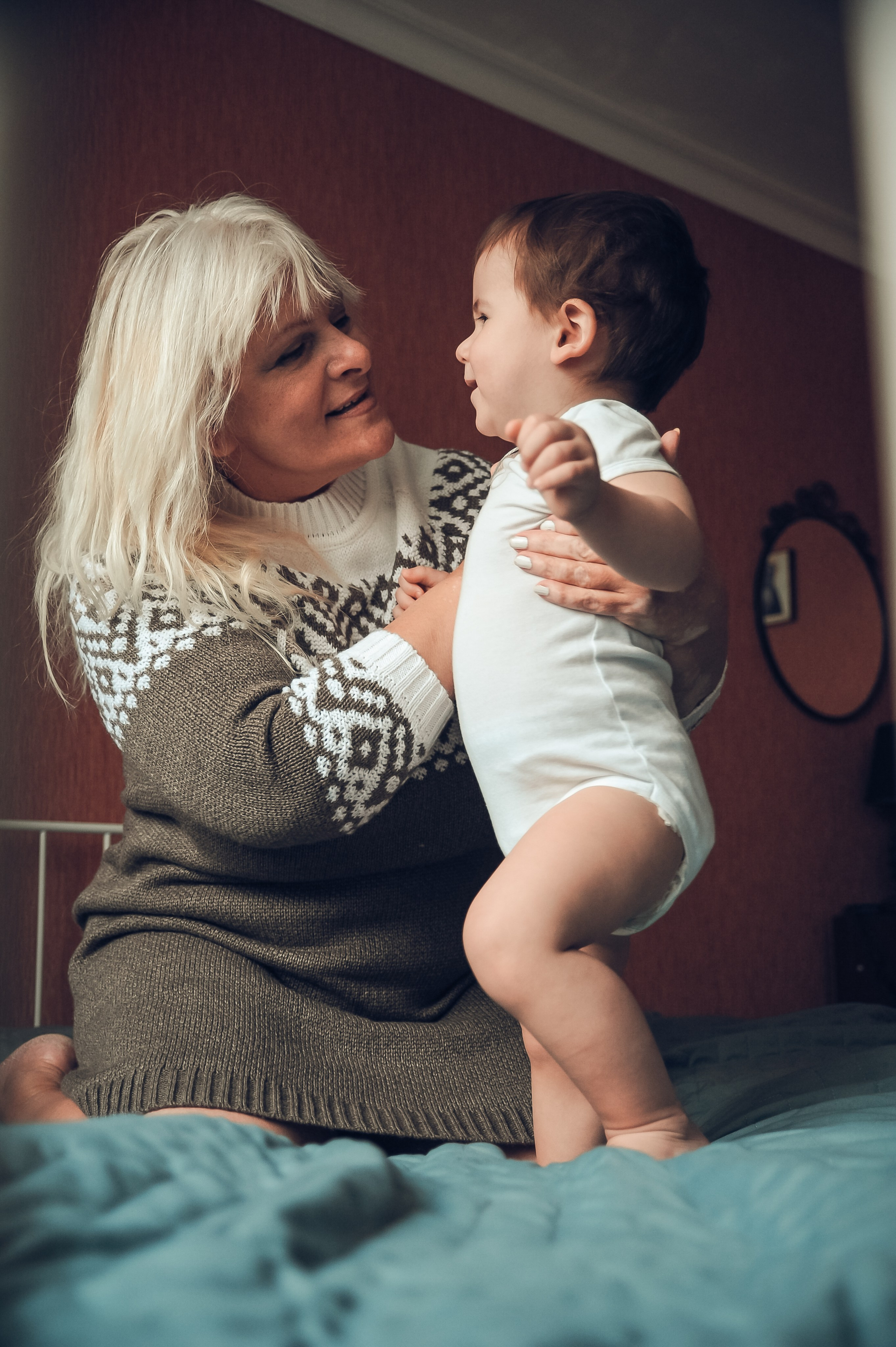 С бабушкой. Фотограф, визажист. Москва