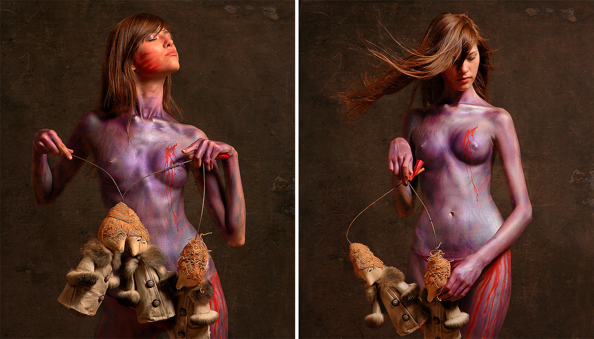 НЮ и Боди Арт. Photographer  Valeriy Velikov