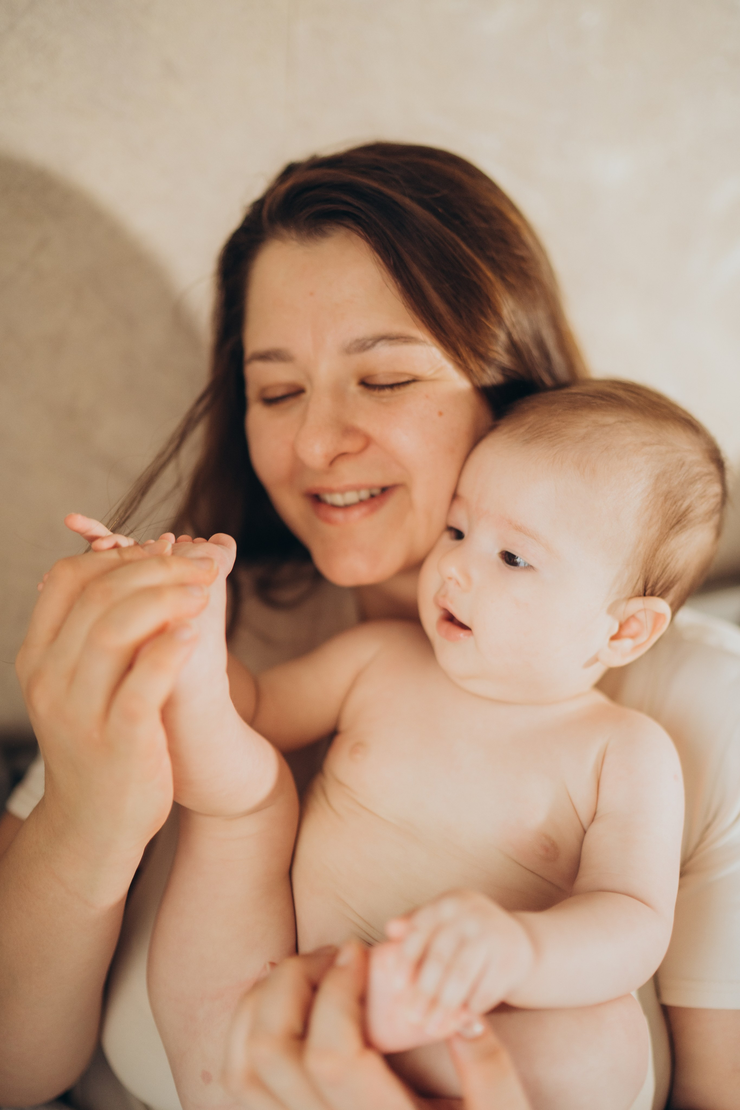 Мамино тепло. Семейный фотограф в Москве Елена Гильманова