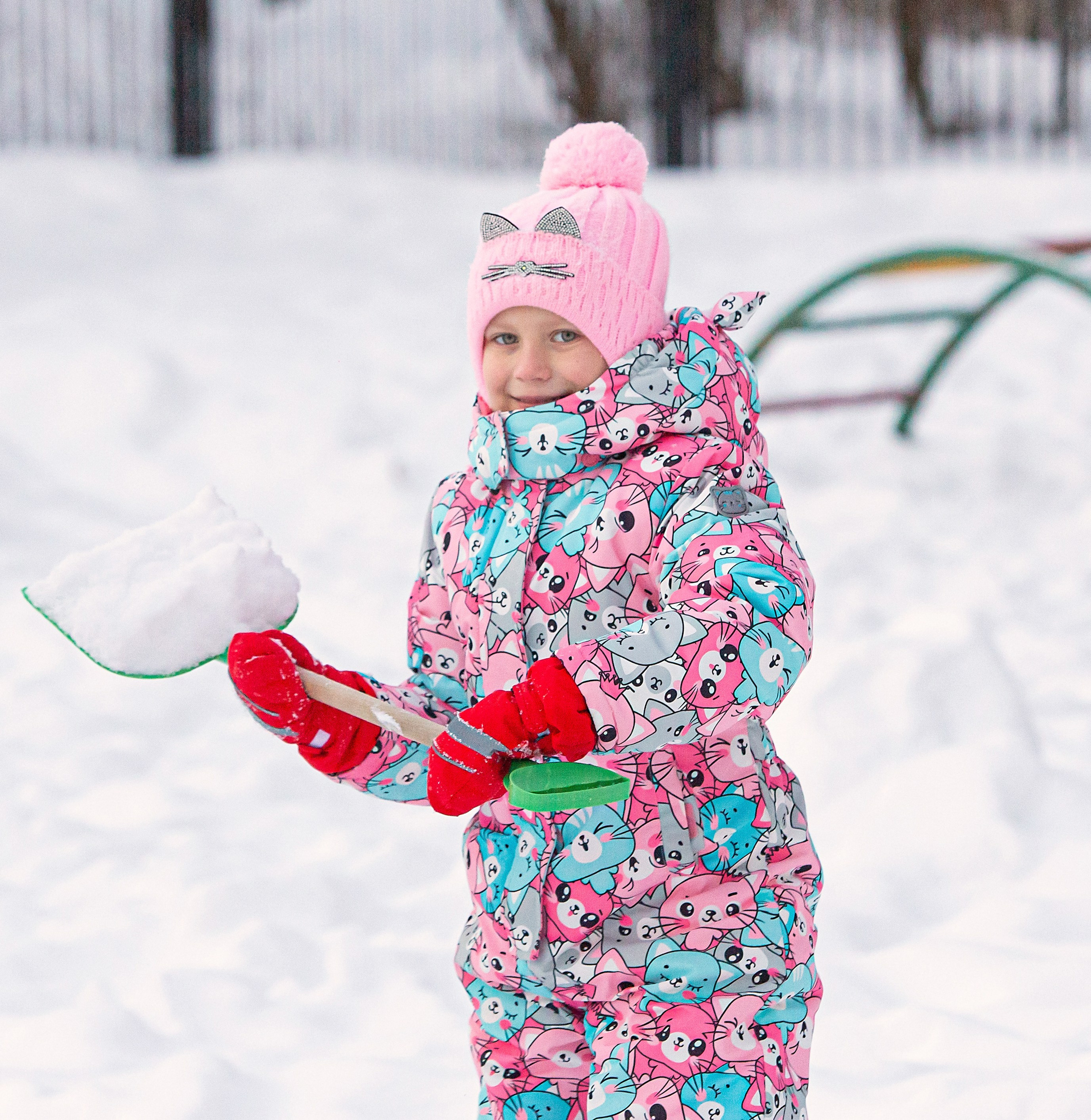 Зима в детском саду. Свадебный, семейный, детский фотограф в Санкт-Петербурге