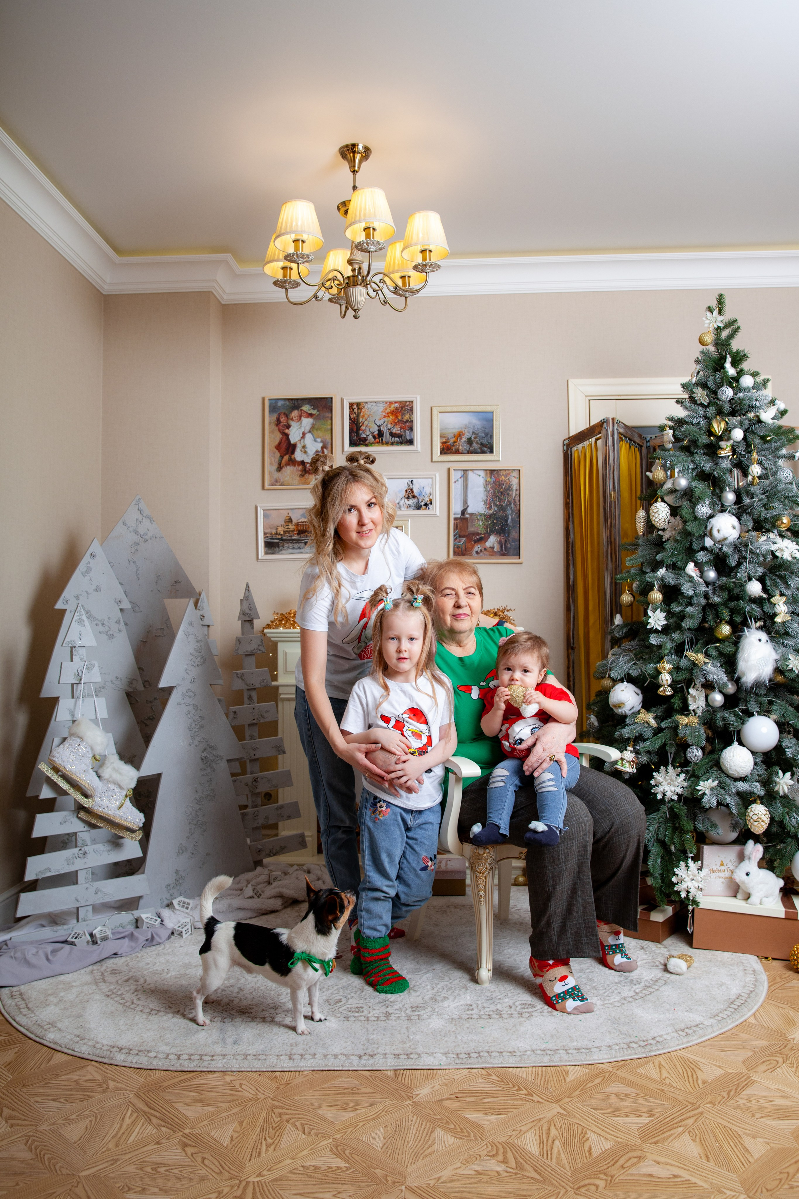 новогодняя фотосессия Железнодорожный