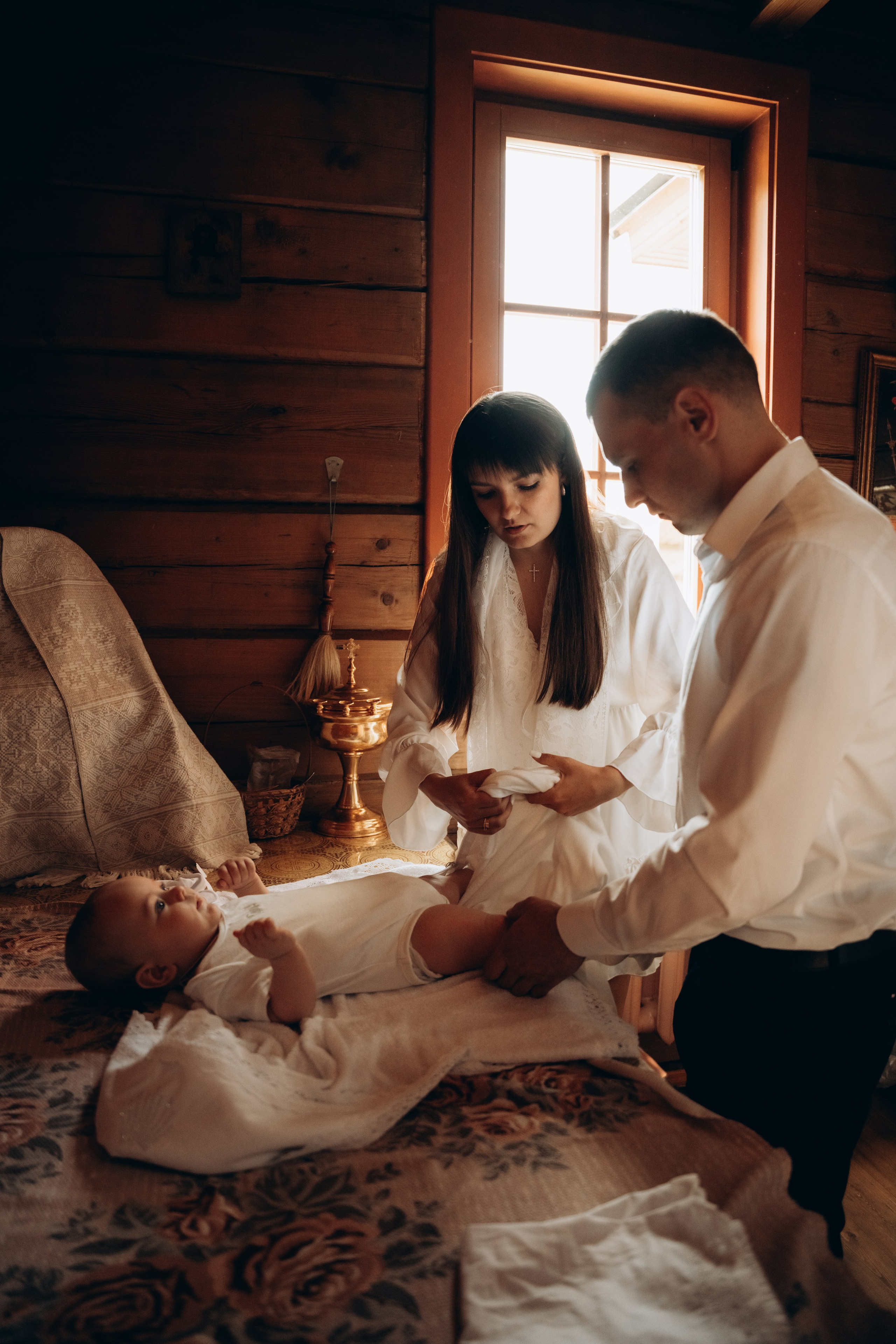 Крещение Егорки. Фотограф Мария Миллс | Минск