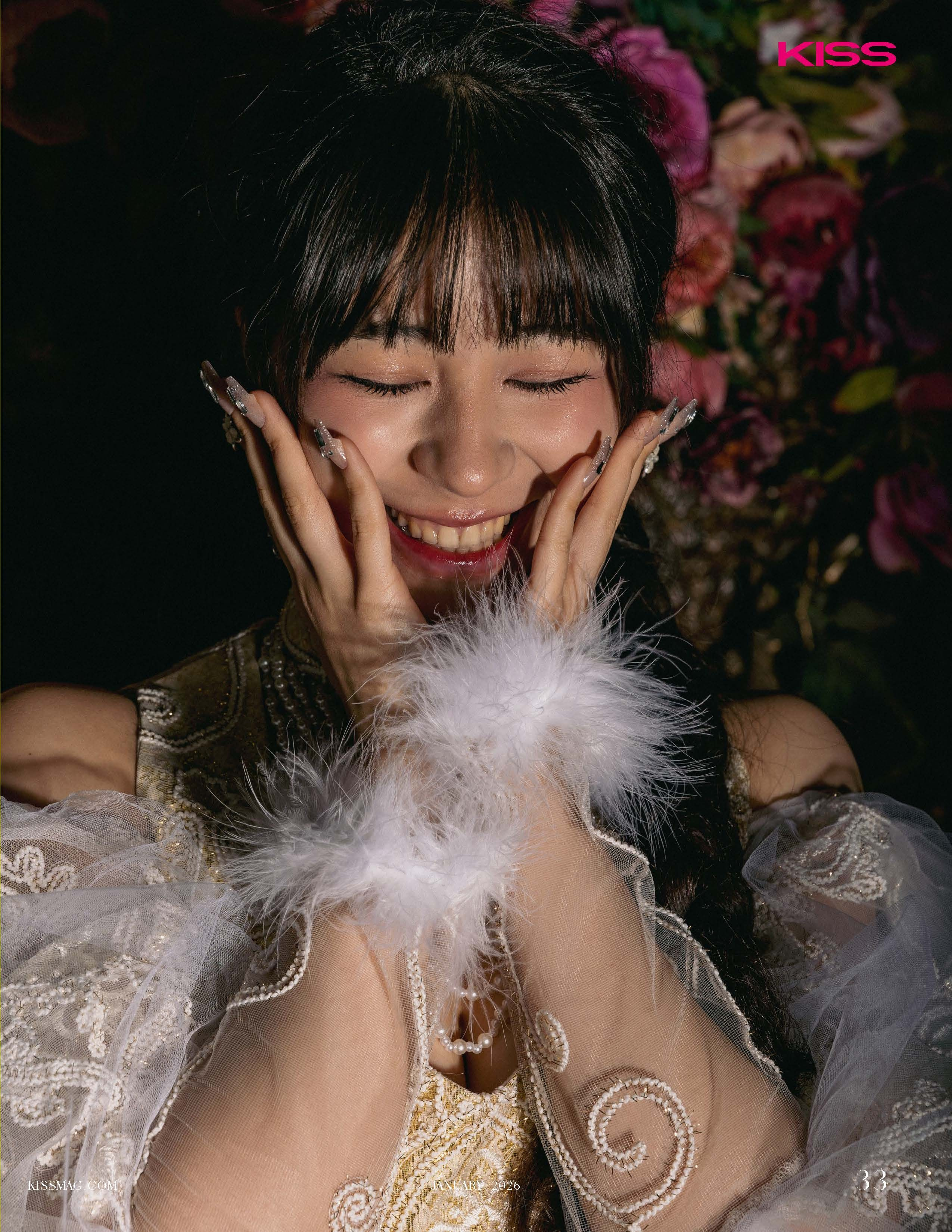 «Зимний цветок». Журнал KISS (Лондон, Великобритания)