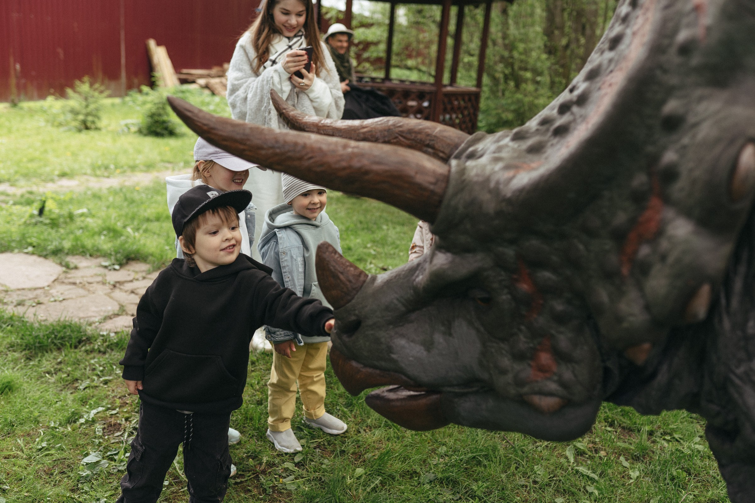 Динозавры. Семейный и контент фотограф в Москве и Троицке Горелова Лизавета