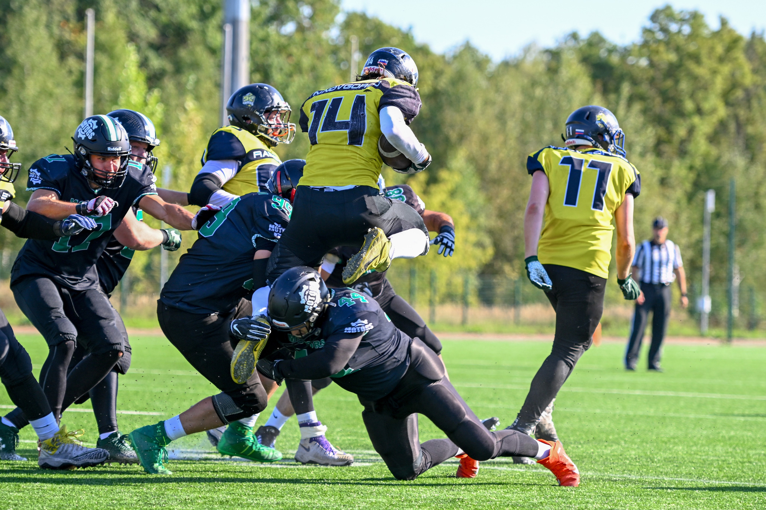 Американский футбол. Спортивный и репортажный фотограф в Казани Вячеслав Сатонин