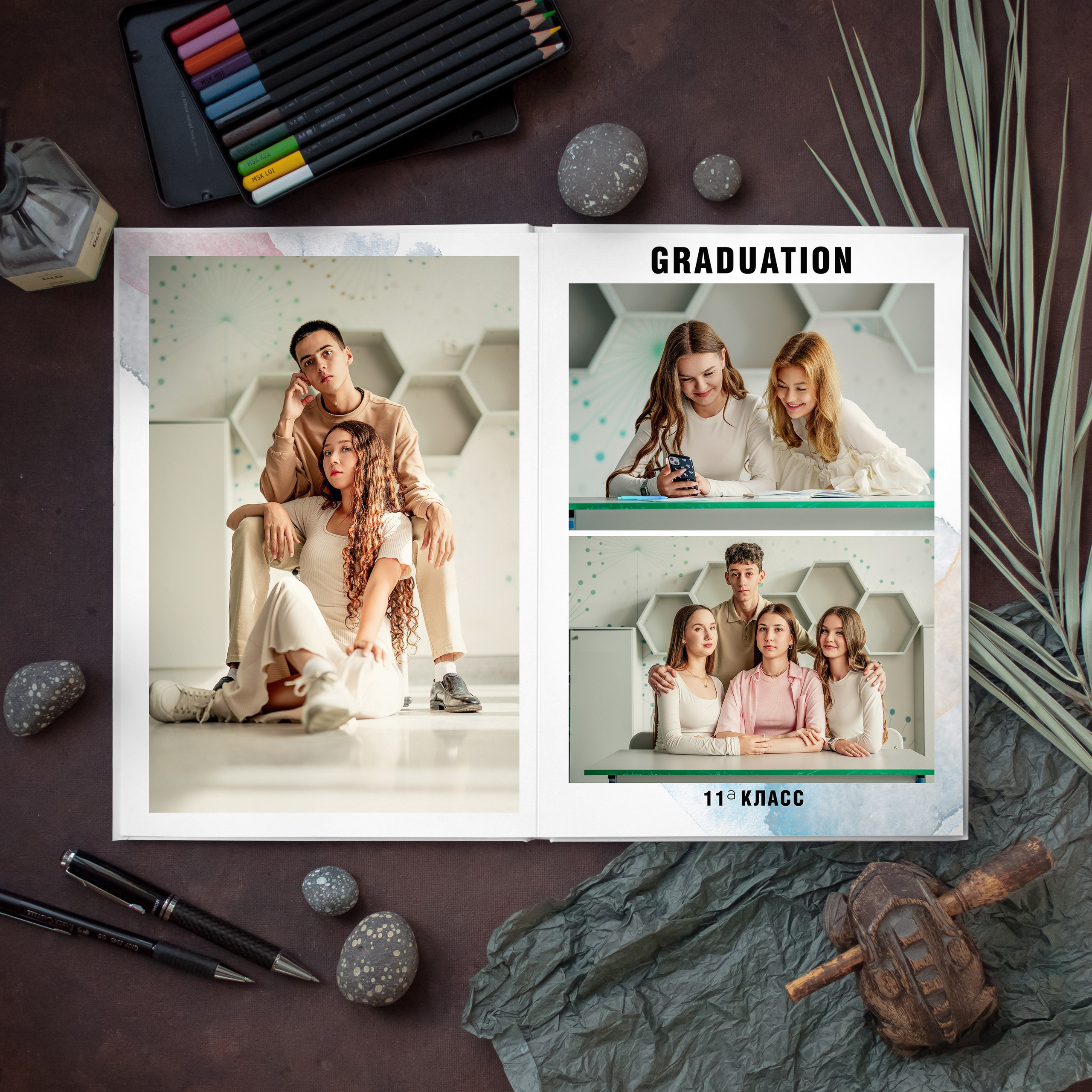 Эксклюзив. Современные выпускные альбомы. Мы делаем не просто альбомы, а стильные фотокниги