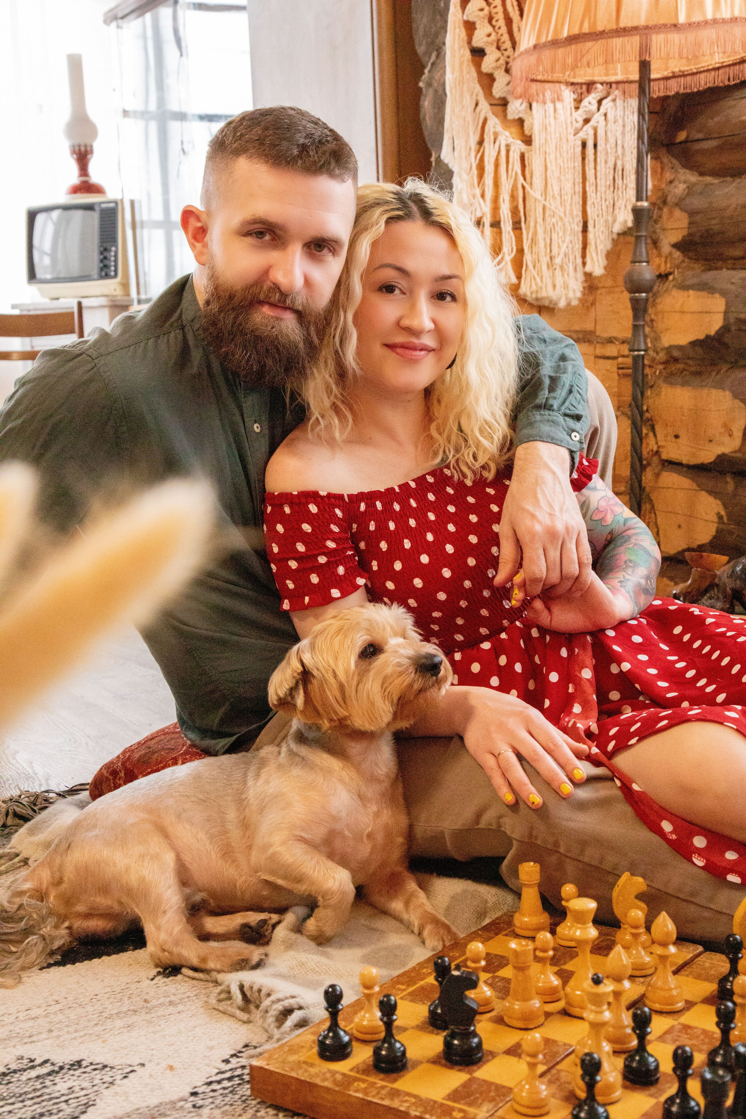 Весна. Загородная фотостудия Глэмпинг в МО