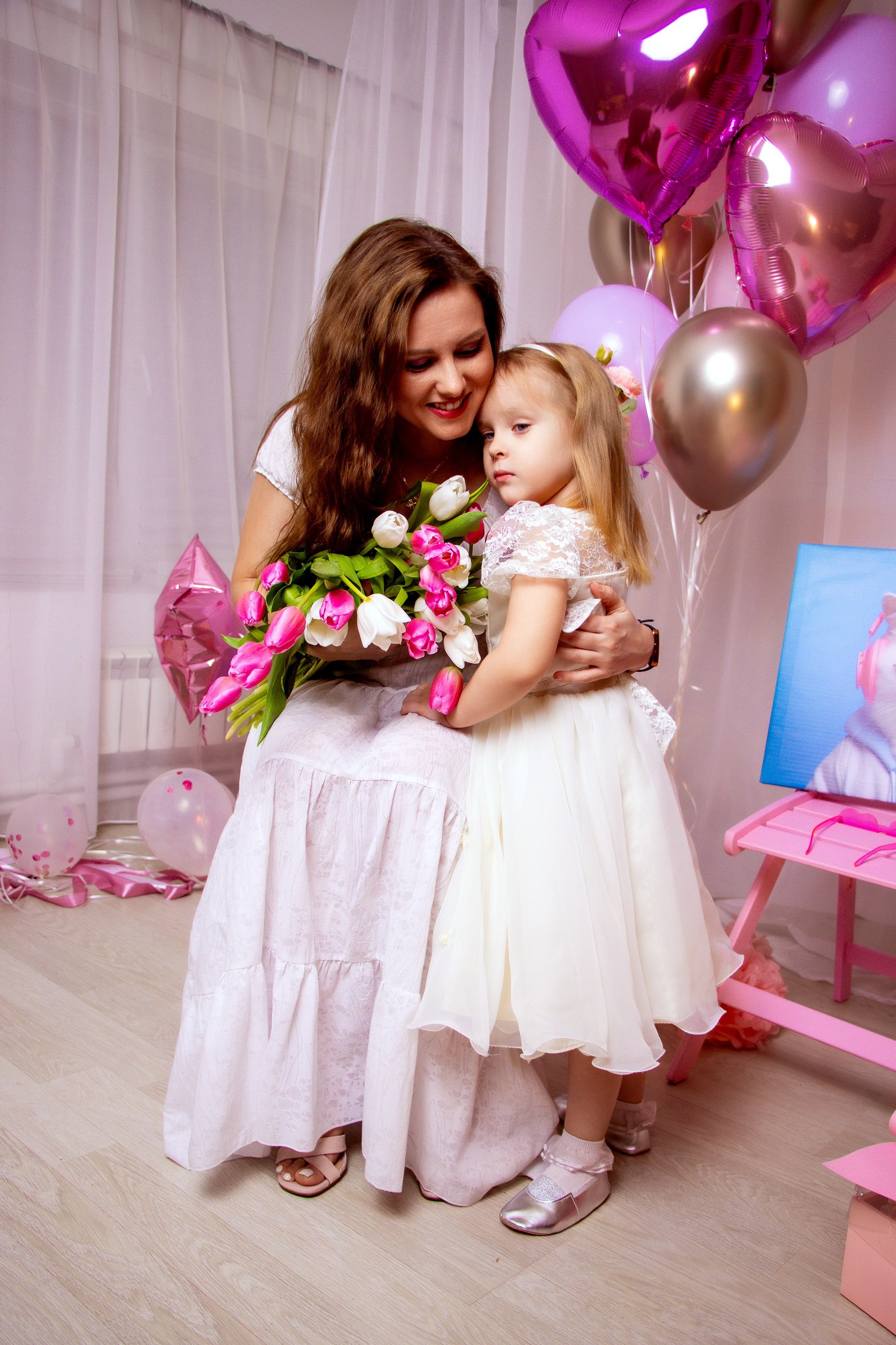 Семейная с тюльпанами. Фотограф Татьяна Матрос