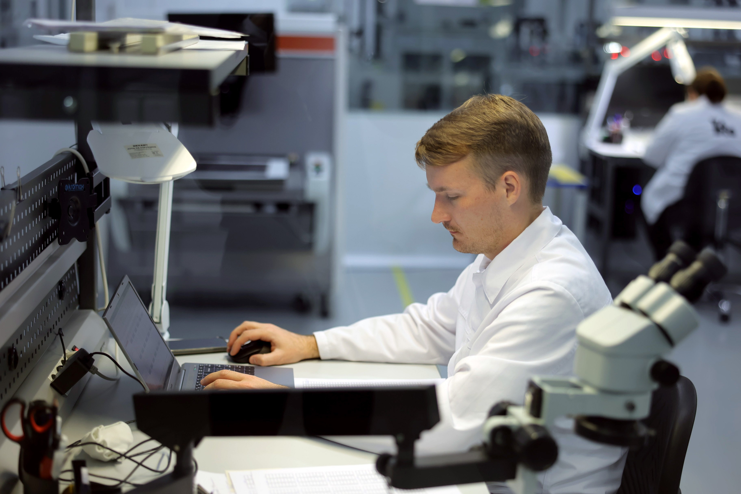 Андрей Воробьев и Александр Новак посетили компании «Ядро Фаб Дубна» и «Энкор». Моя фотография