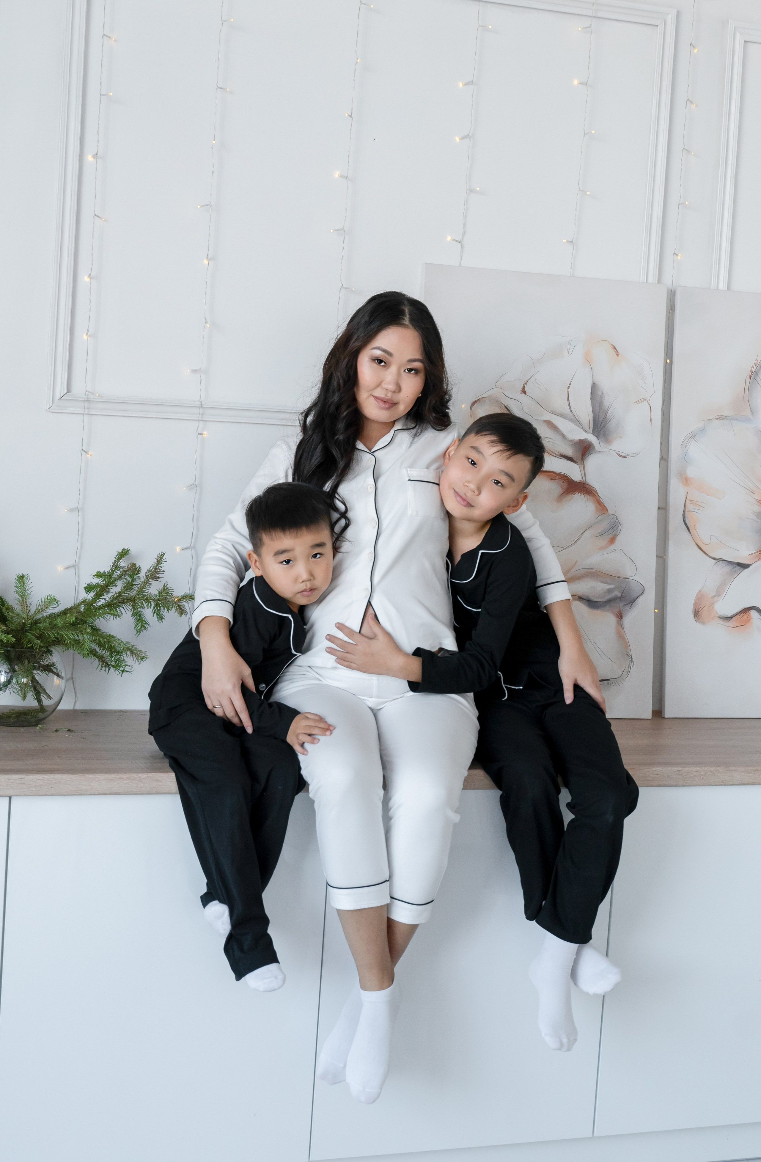 Комплекты Family look. Фотостудия Малина в городе Улан-Удэ. Фотограф Ирина Жарникова