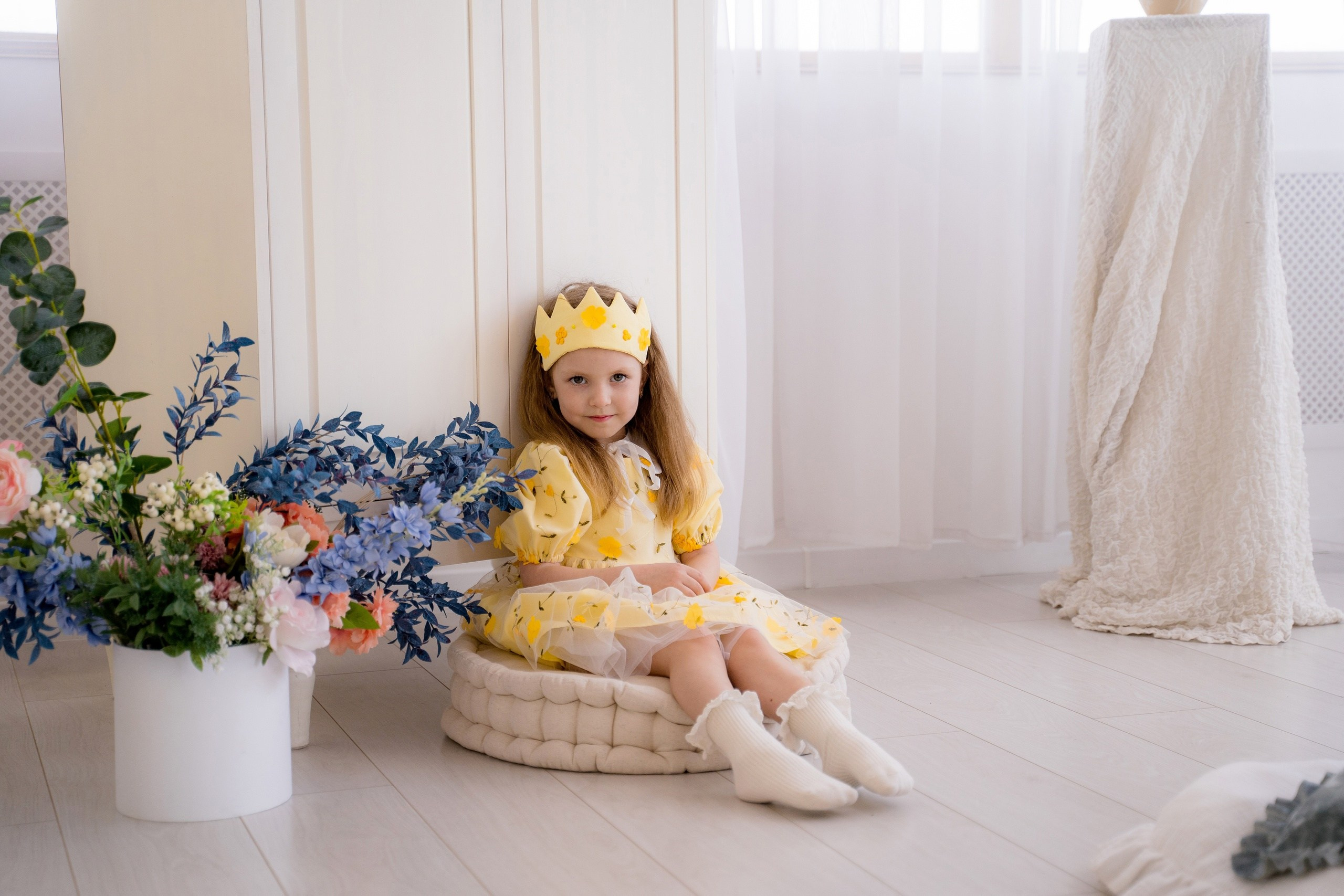 Маленькие принцессы. Фотостудия Малина в городе Улан-Удэ. Фотограф Ирина Жарникова